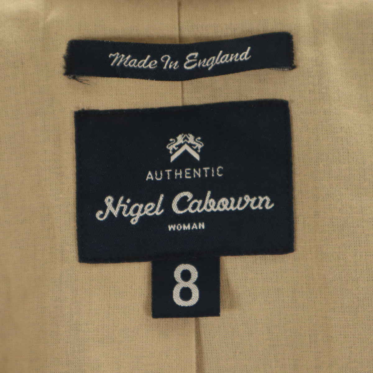 Nigel Cabourn ナイジェルケーボン ウール マロリー ジャケット 8 ブラウン系 ハリスツイード レディース