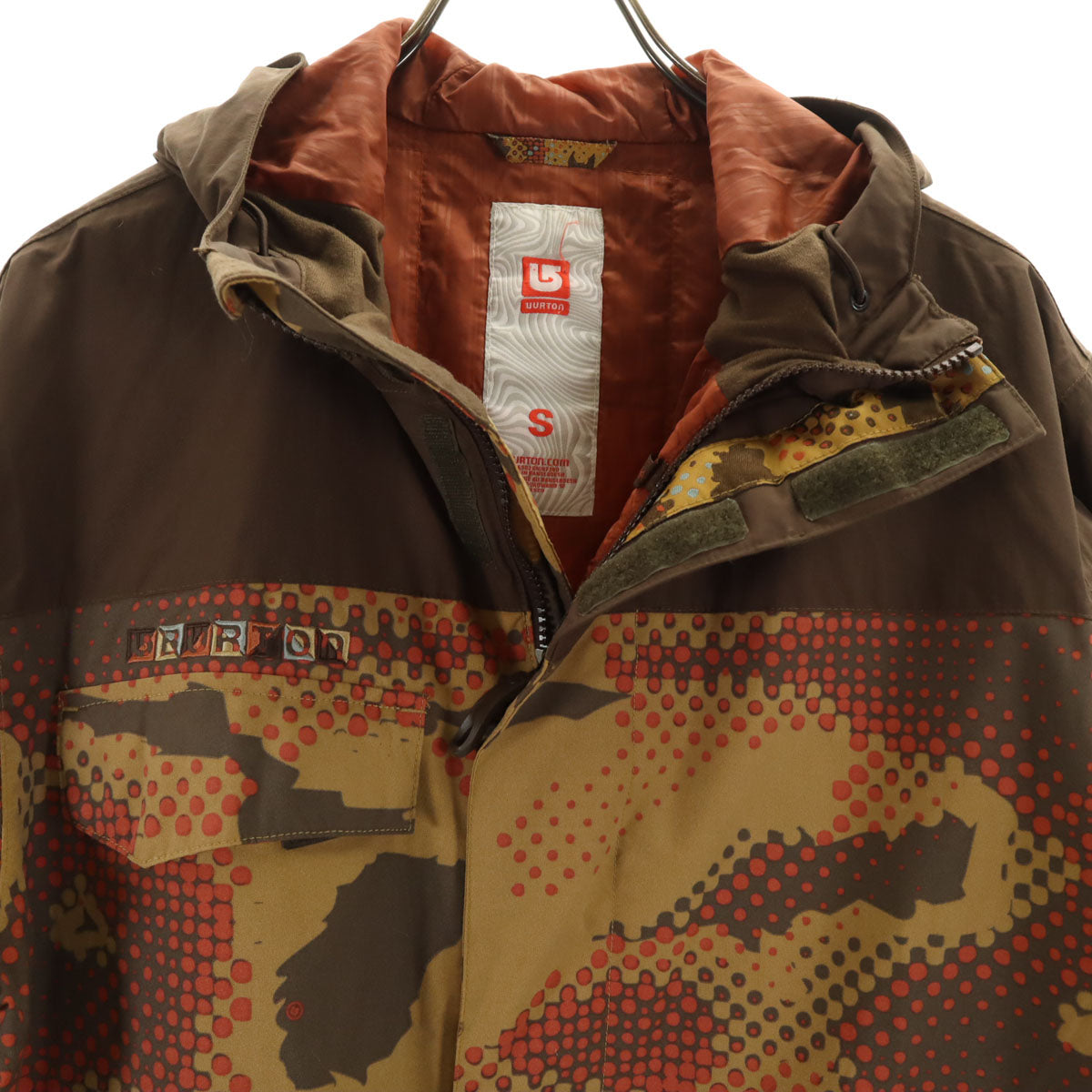BURTON バートン スノーボード ジャケット S ブラウン系 スキー メンズ
