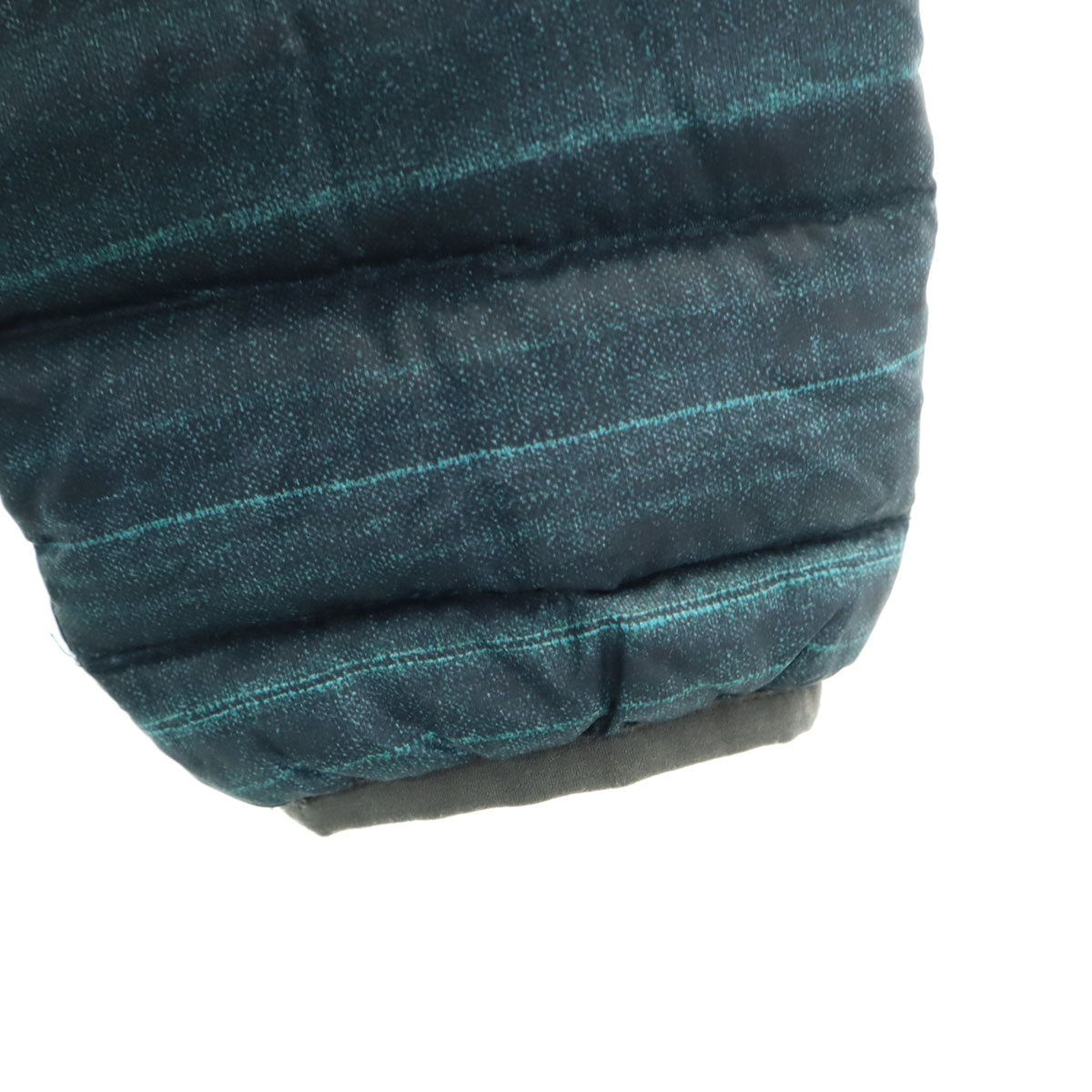 patagonia パタゴニア ボーダー柄 ダウンジャケット S ブルー系 アウトドア 84674 メンズ