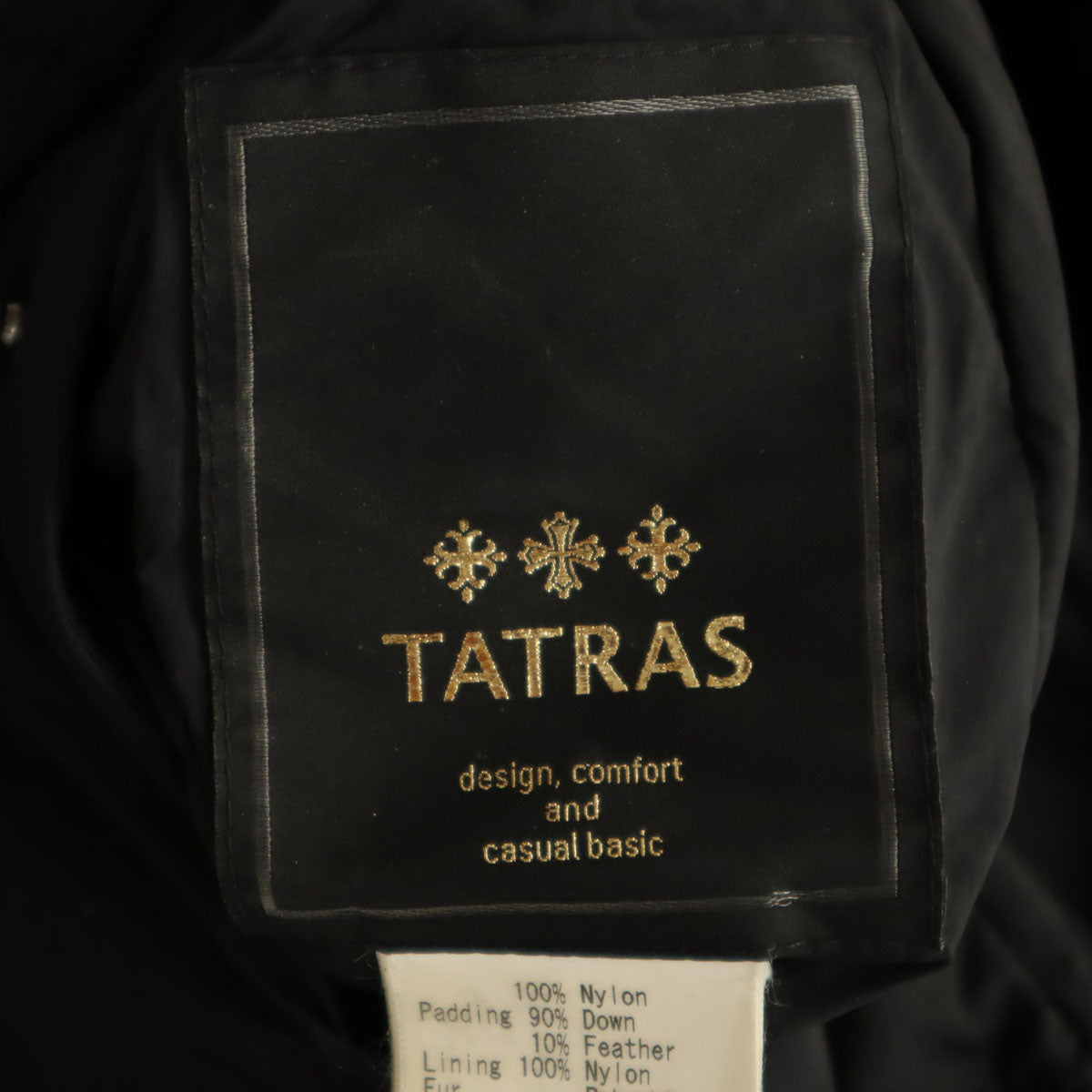 TATRAS タトラス リバーシブル ダウンジャケット 1 ブラック レディース