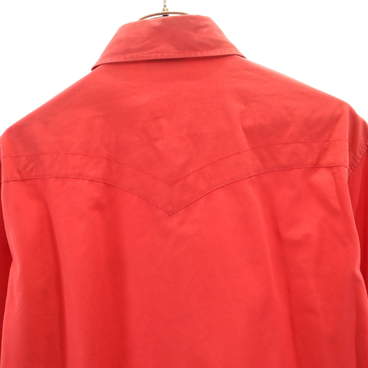 VERSACE JEANS COUTURE ヴェルサーチ ジーンズ クチュール 長袖 シャツ M レッド メンズ