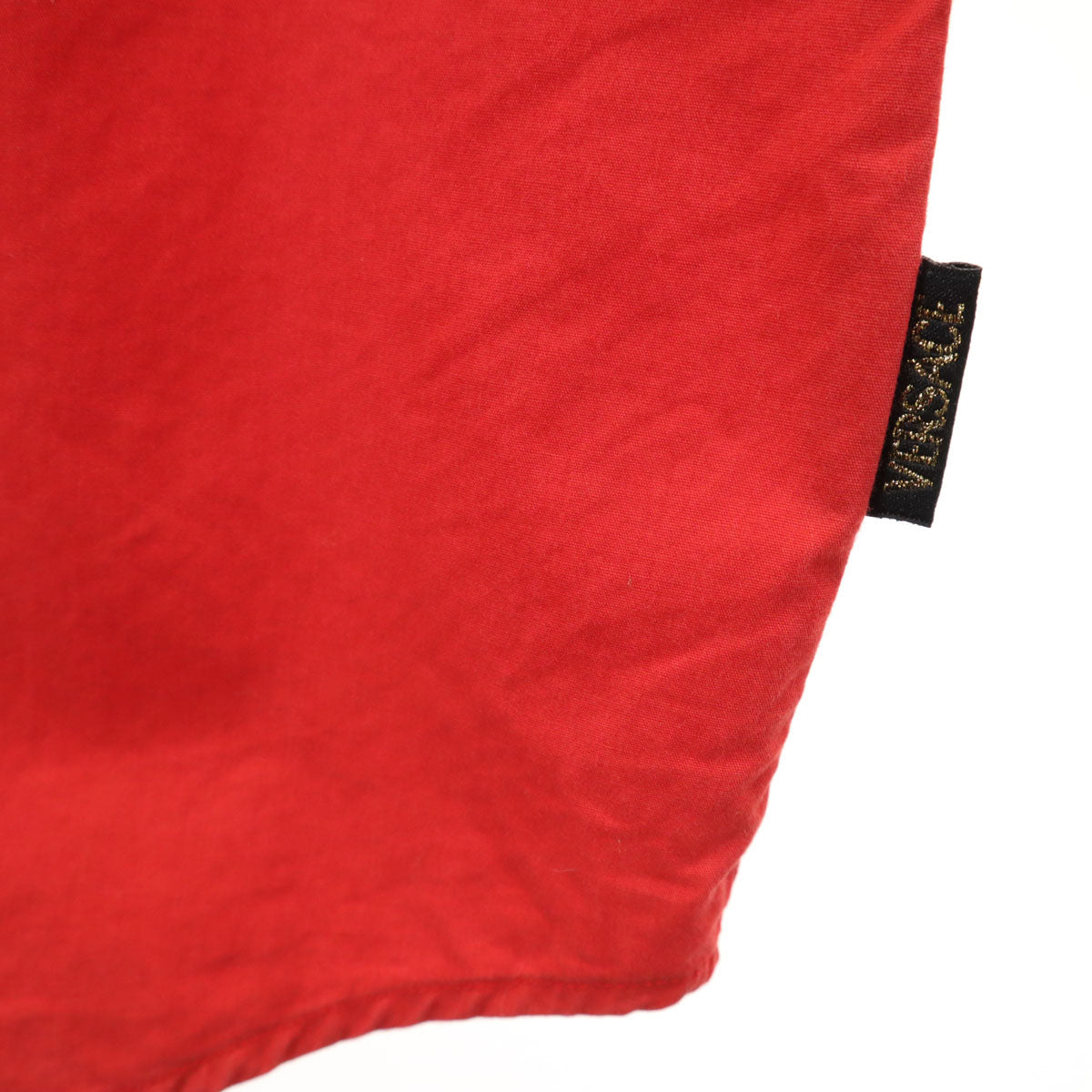 VERSACE JEANS COUTURE ヴェルサーチ ジーンズ クチュール 長袖 シャツ M レッド メンズ