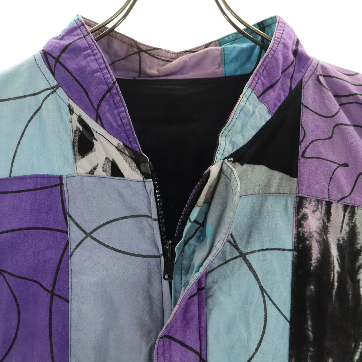 jewels ジュエルズ 90s オールド ブルゾン L パープル リバーシブル メンズ