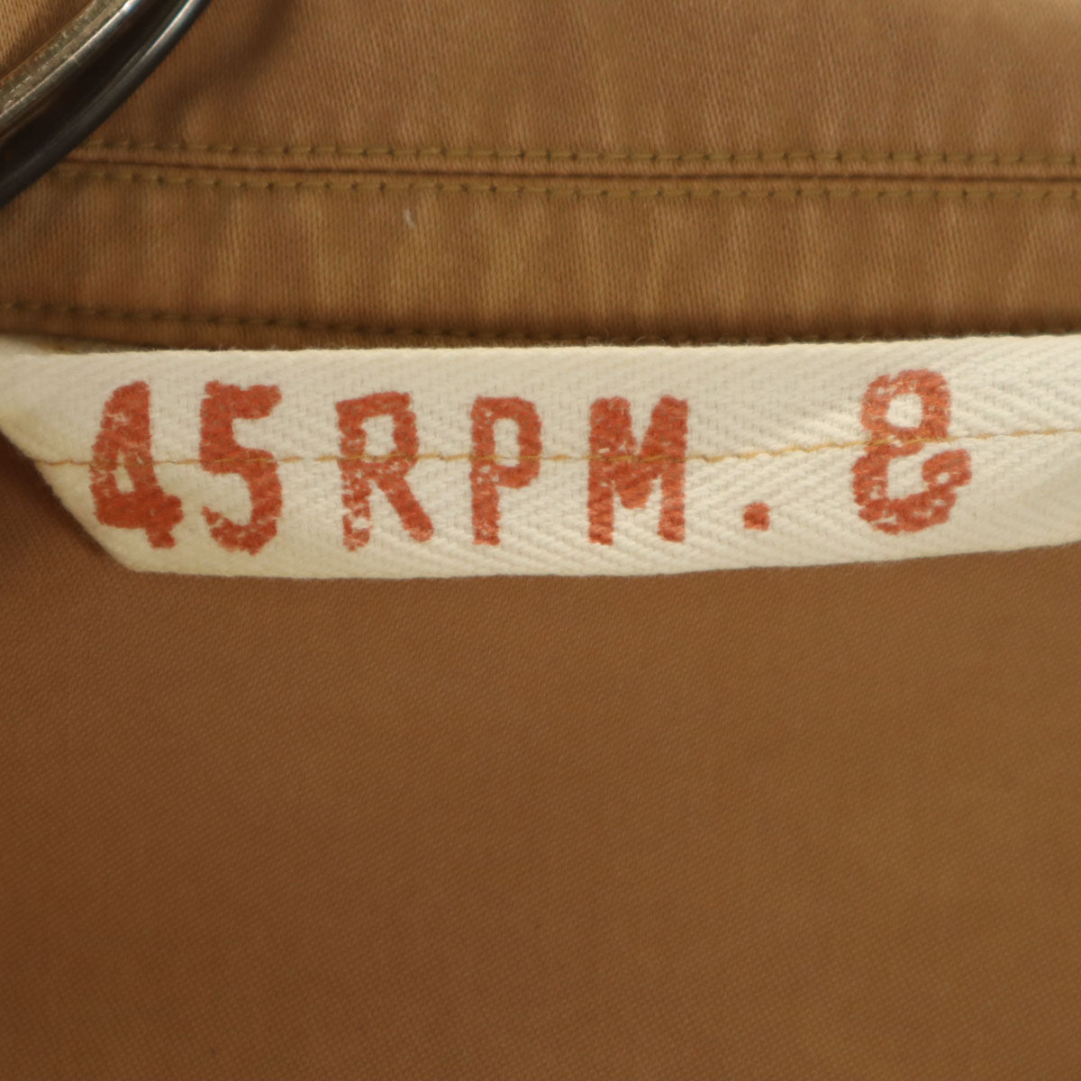 45R 45rpm フォーティーファイブアールピーエム 日本製 フィールドジャケット 5 ベージュ メンズ