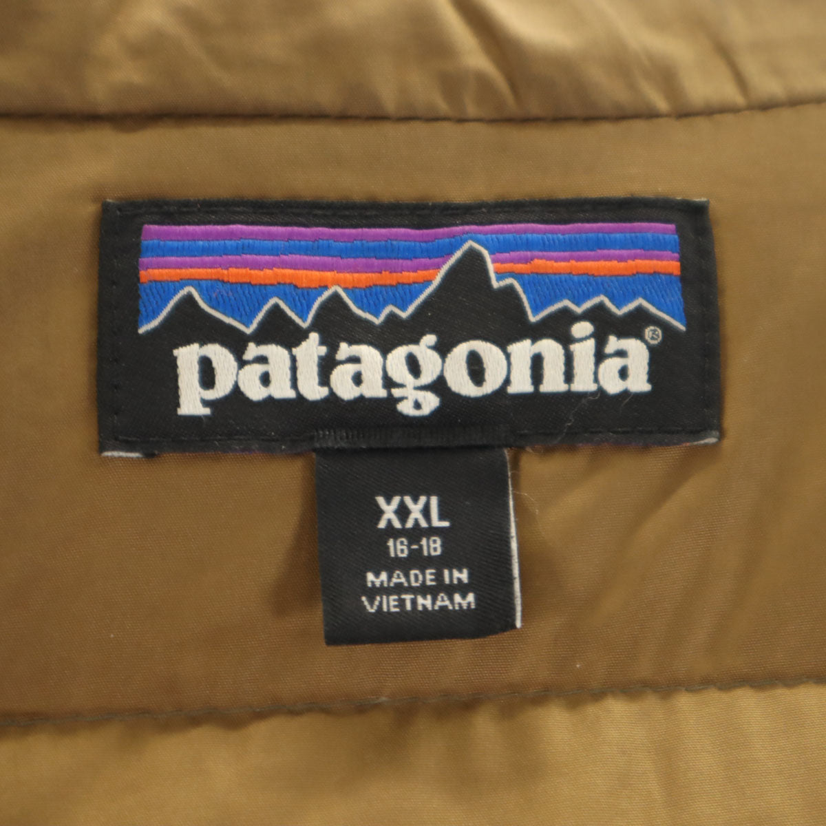 patagonia パタゴニア ハイロフト ダウンジャケット XXL カーキ 68207FA18 アウトドア メンズ