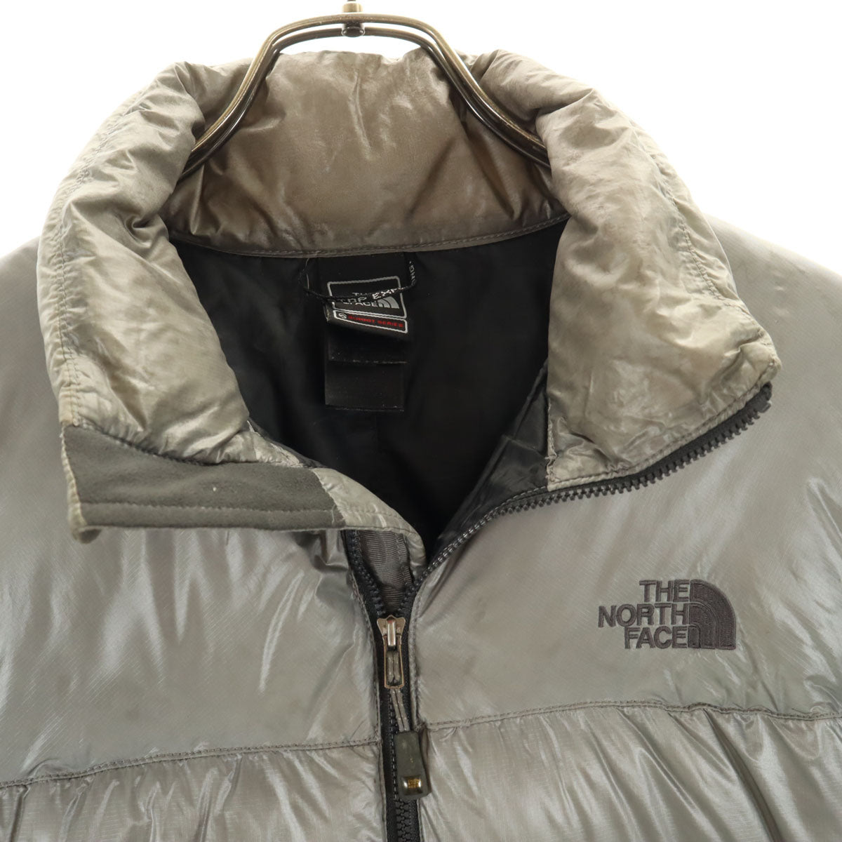 THE NORTH FACE ノースフェイス サミットシリーズ ダウンジャケット M グレー アウトドア メンズ
