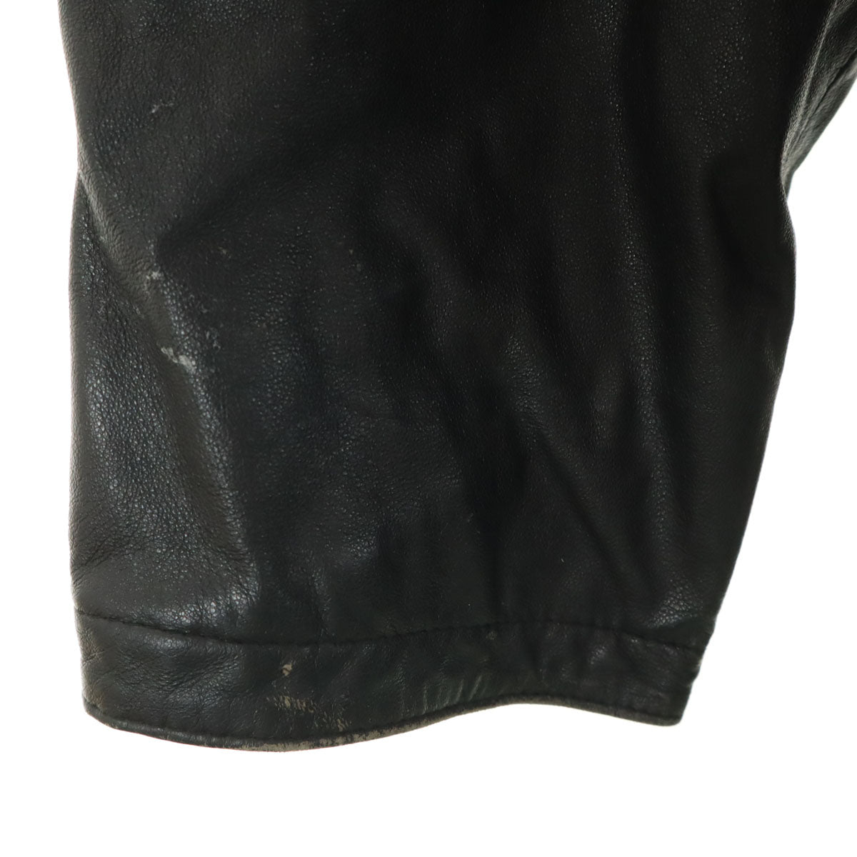 BRYANT&MAY ブライアントアンドメイ レザージャケット M ブラック 革ジャン ライナー付き メンズ