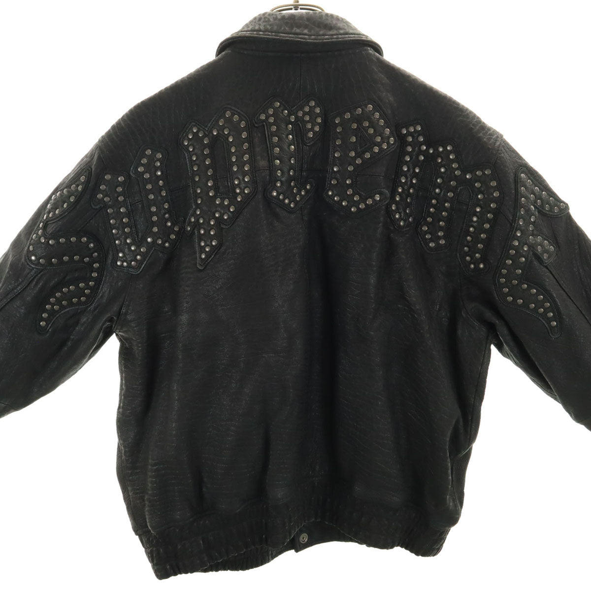 Supreme シュプリーム 21AW レザージャケット M ブラック メンズ