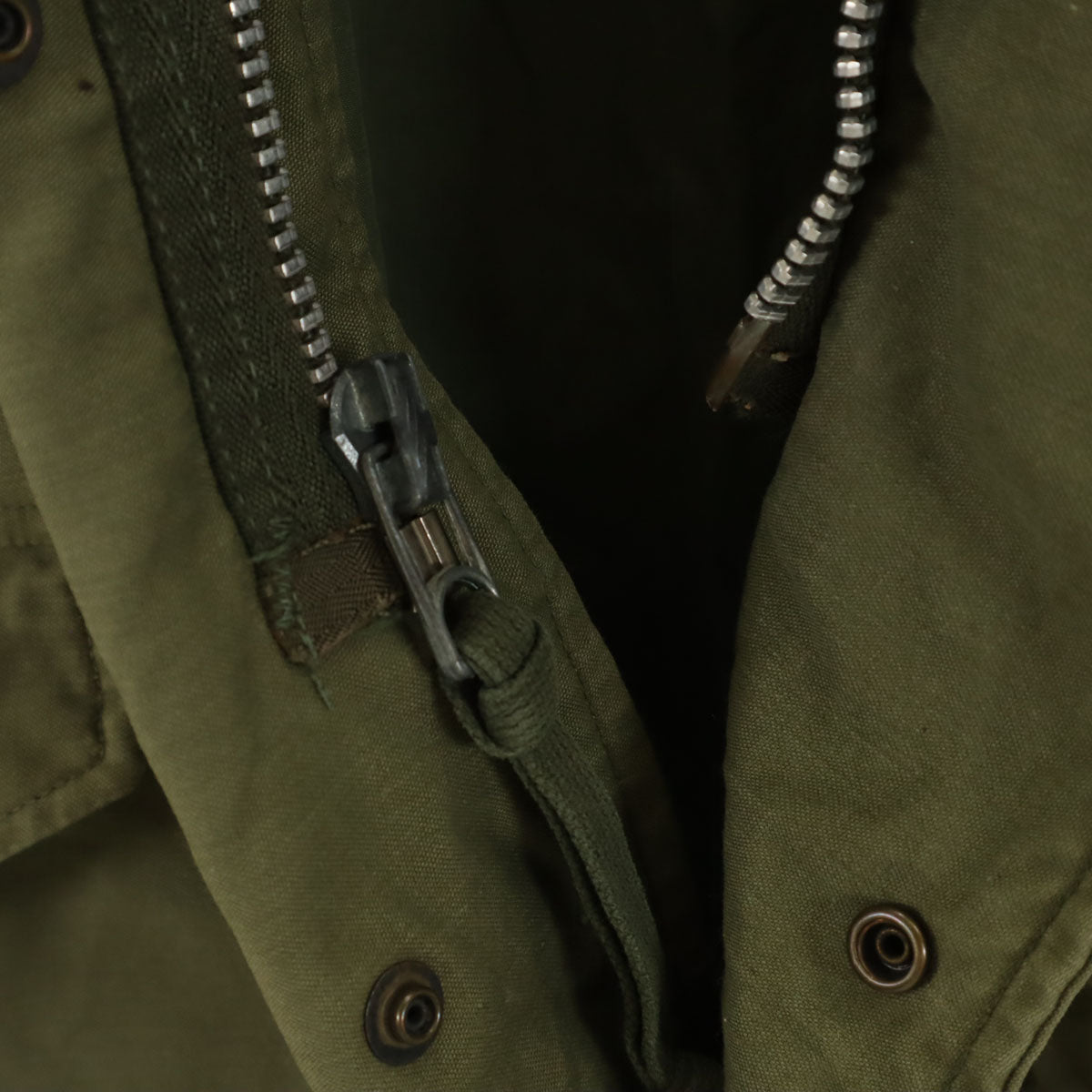 US ARMY アメリカ軍 70s DSA M65 ヴィンテージ フィールドジャケット S カーキ メンズ