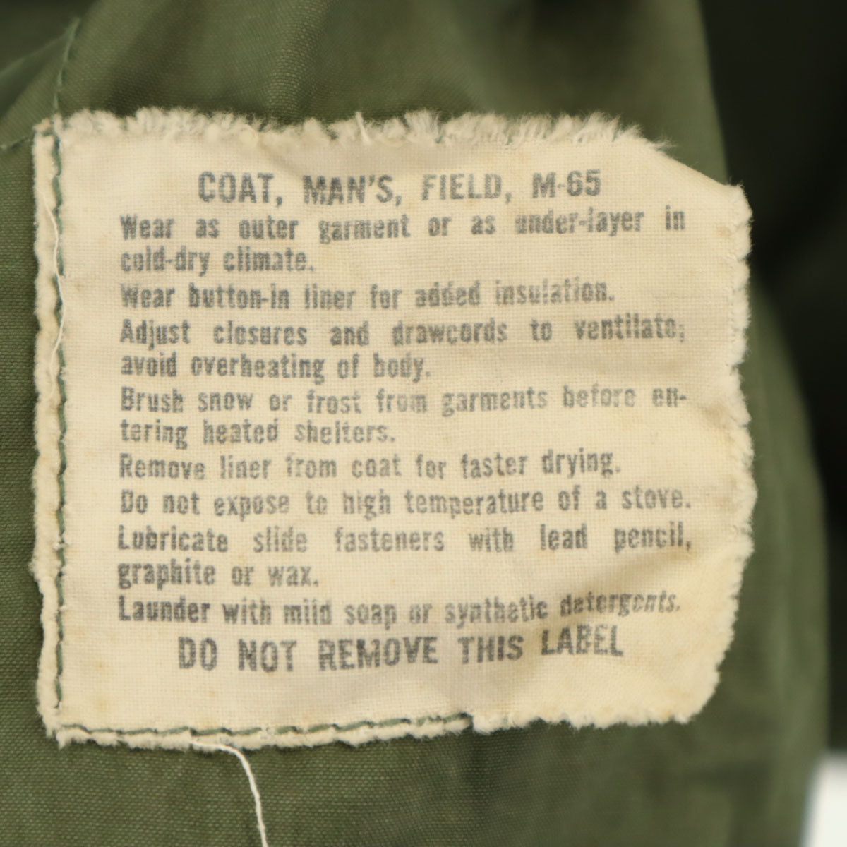 US ARMY アメリカ軍 70s DSA M65 ヴィンテージ フィールドジャケット S カーキ メンズ