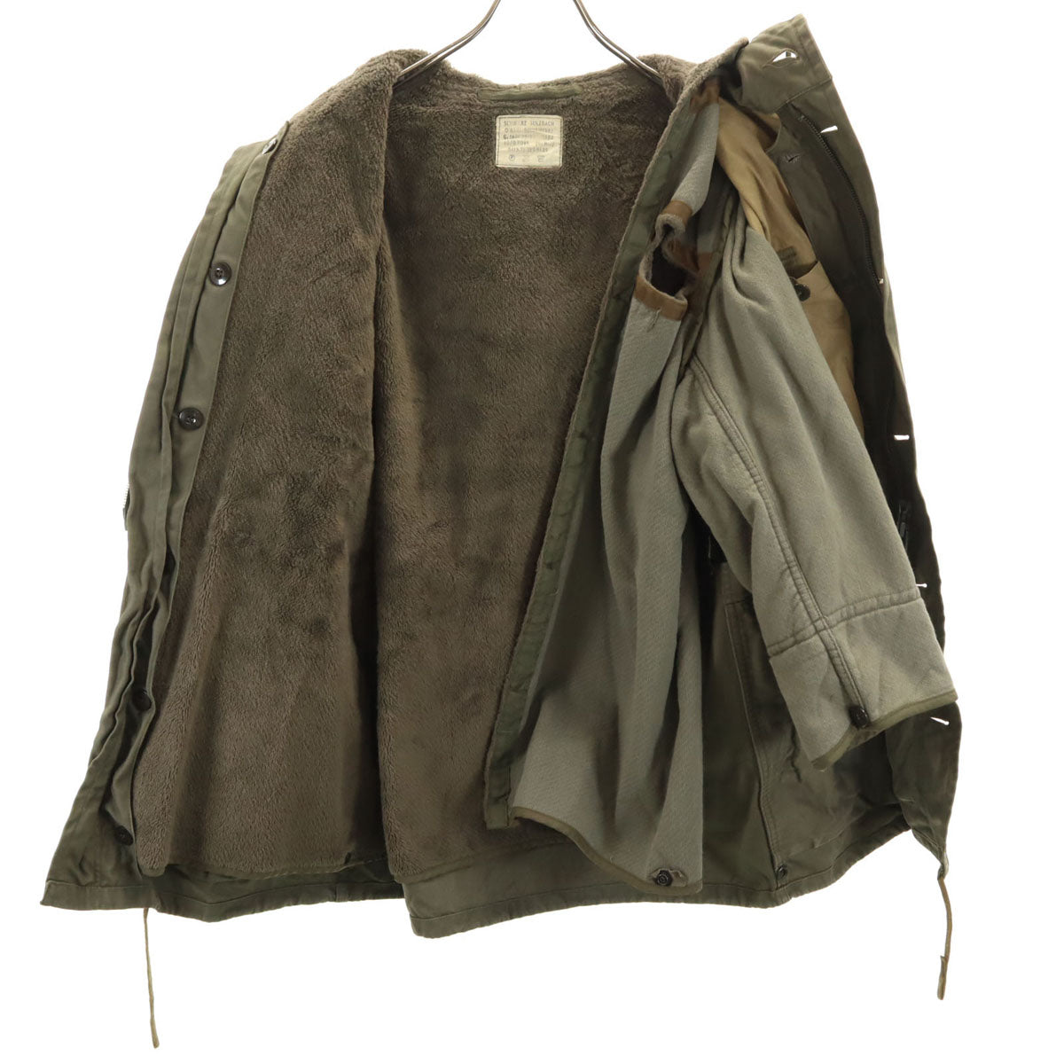 GERMAN MILITARY ドイツ軍 80s ヴィンテージ ミリタリージャケット 160/170/90 カーキ ライナー付き メンズ