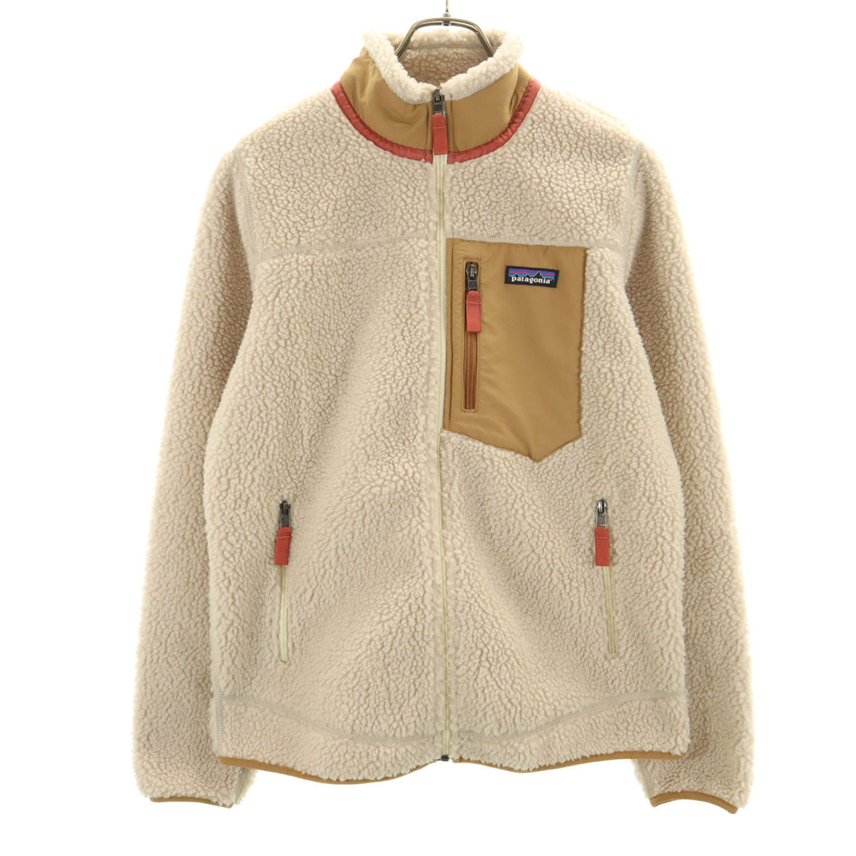 美品 Patagonia レトロX usa製 ベスト ベージュ/ネイビー Patagonia