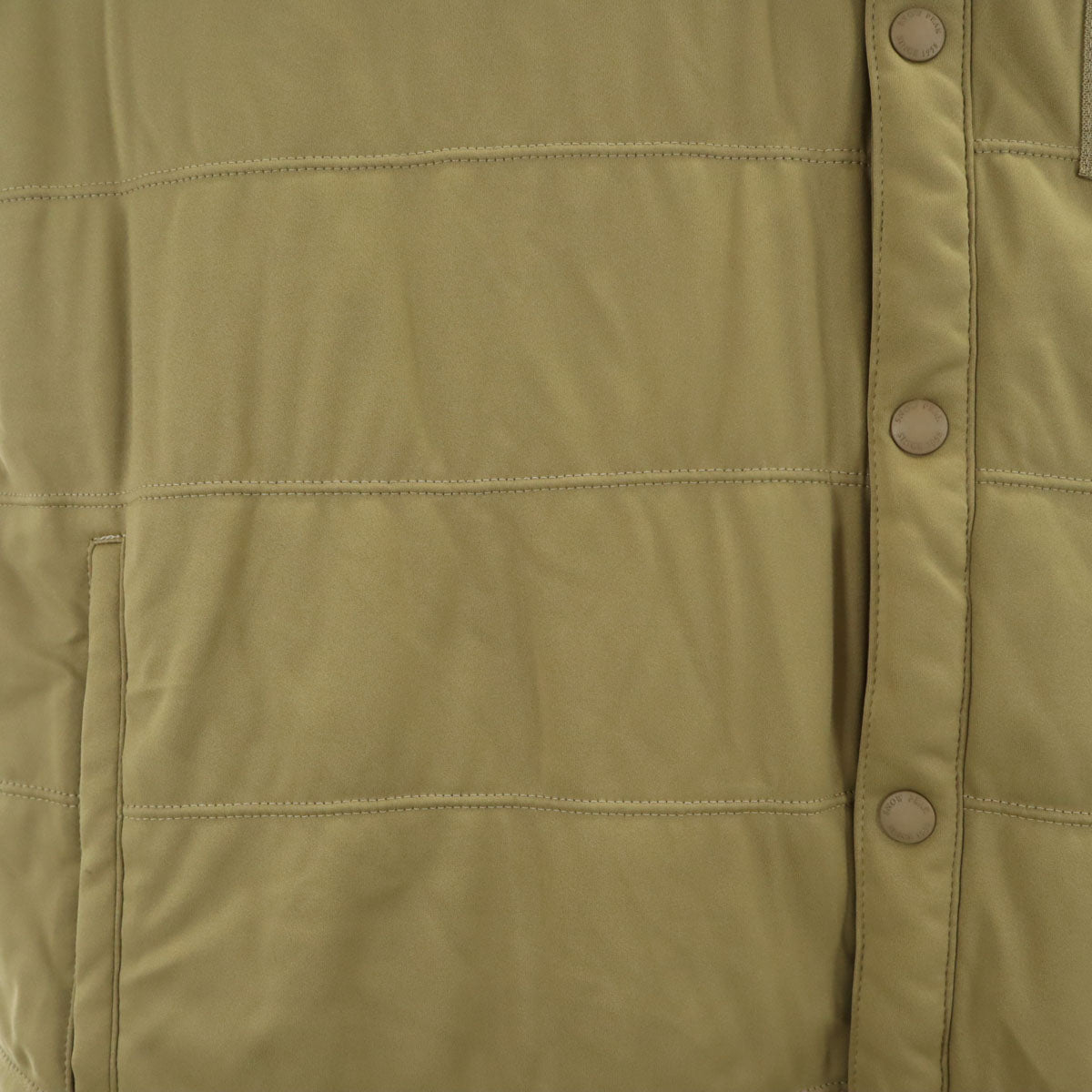 snowpeak スノーピーク 長袖 シャツ L カーキ 薄中綿入り メンズ