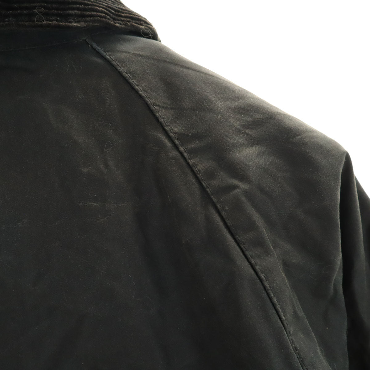 Barbour バブアー 英国製 3WAY オイルドジャケット 34 ブラック キルティングベストライナー付き メンズ