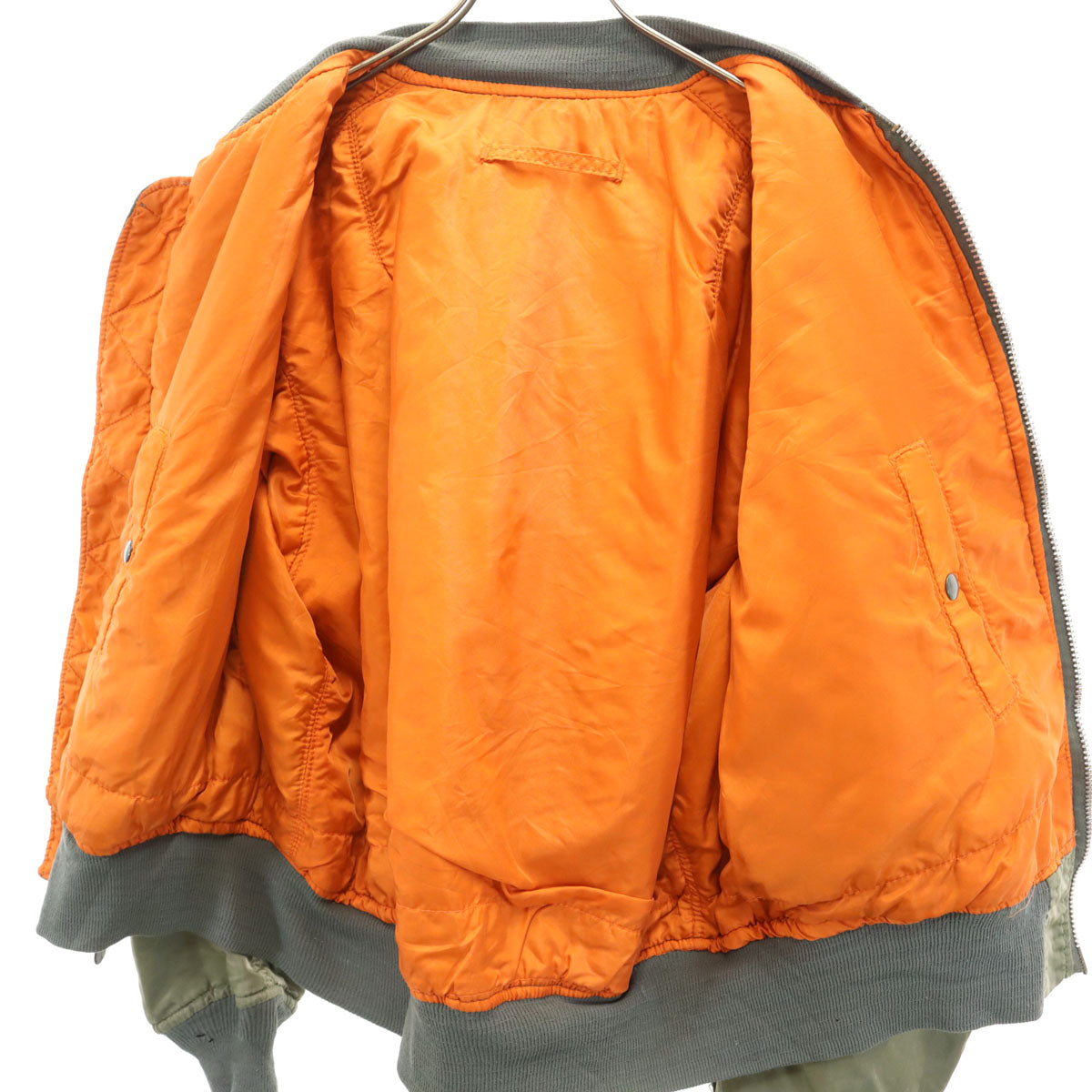 ALPHA アルファ 90s USA製 MA-1 オールド フライトジャケット XL