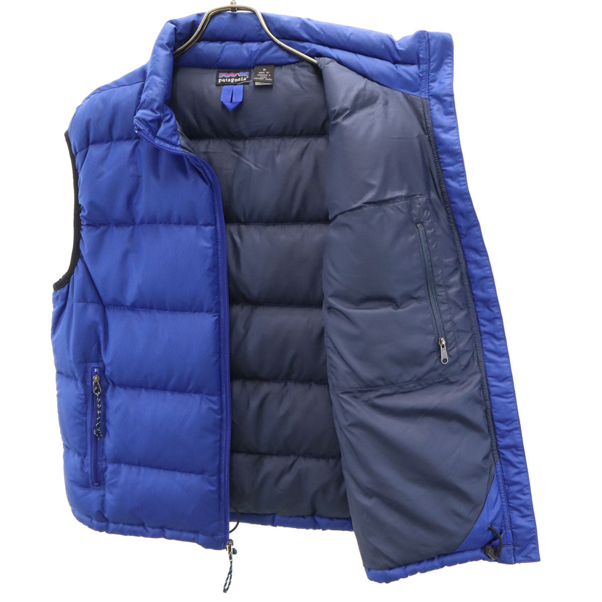 patagonia パタゴニア 00s オールド グース ダウンベスト M ブルー アウトドア 84630 メンズ