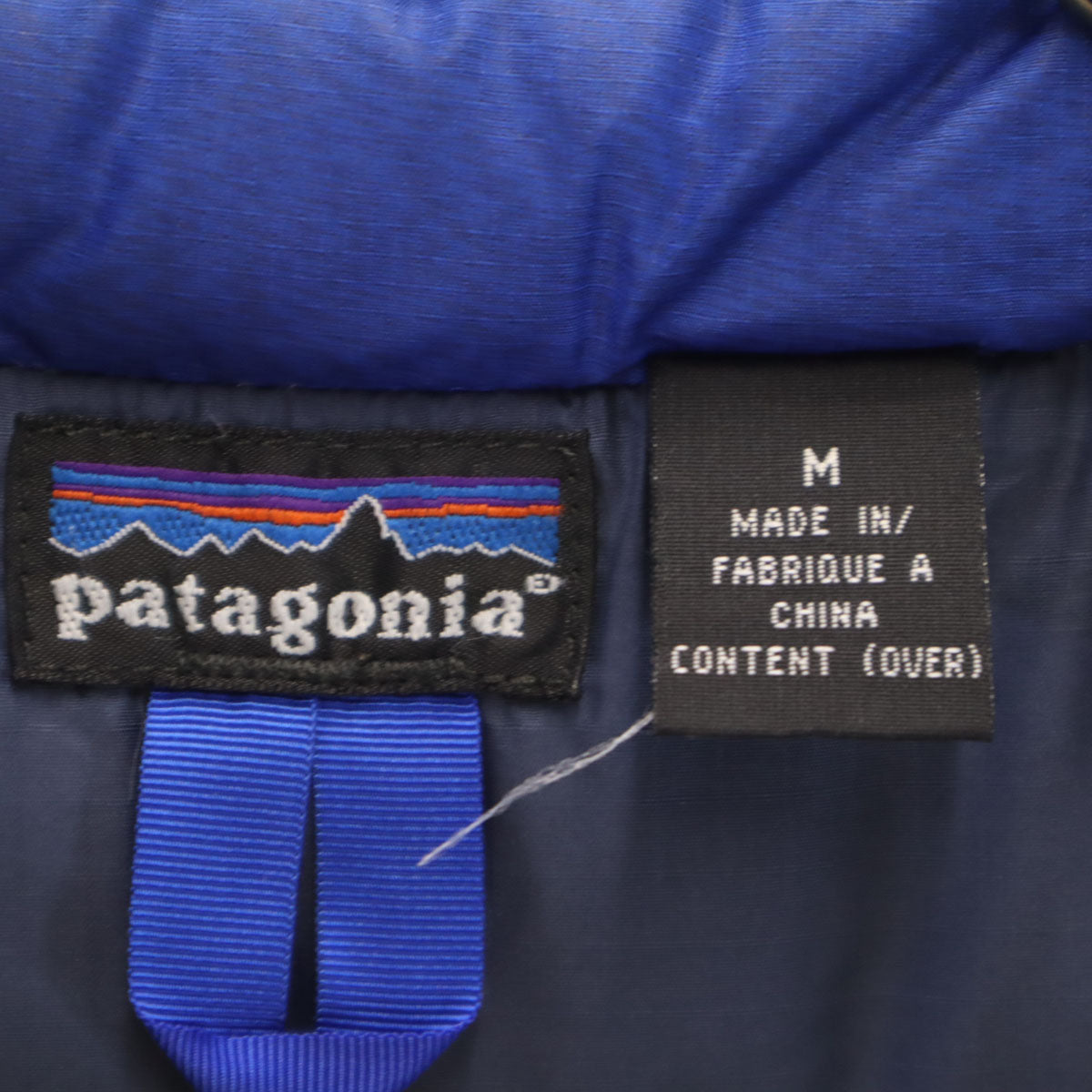 patagonia パタゴニア 00s オールド グース ダウンベスト M ブルー アウトドア 84630 メンズ