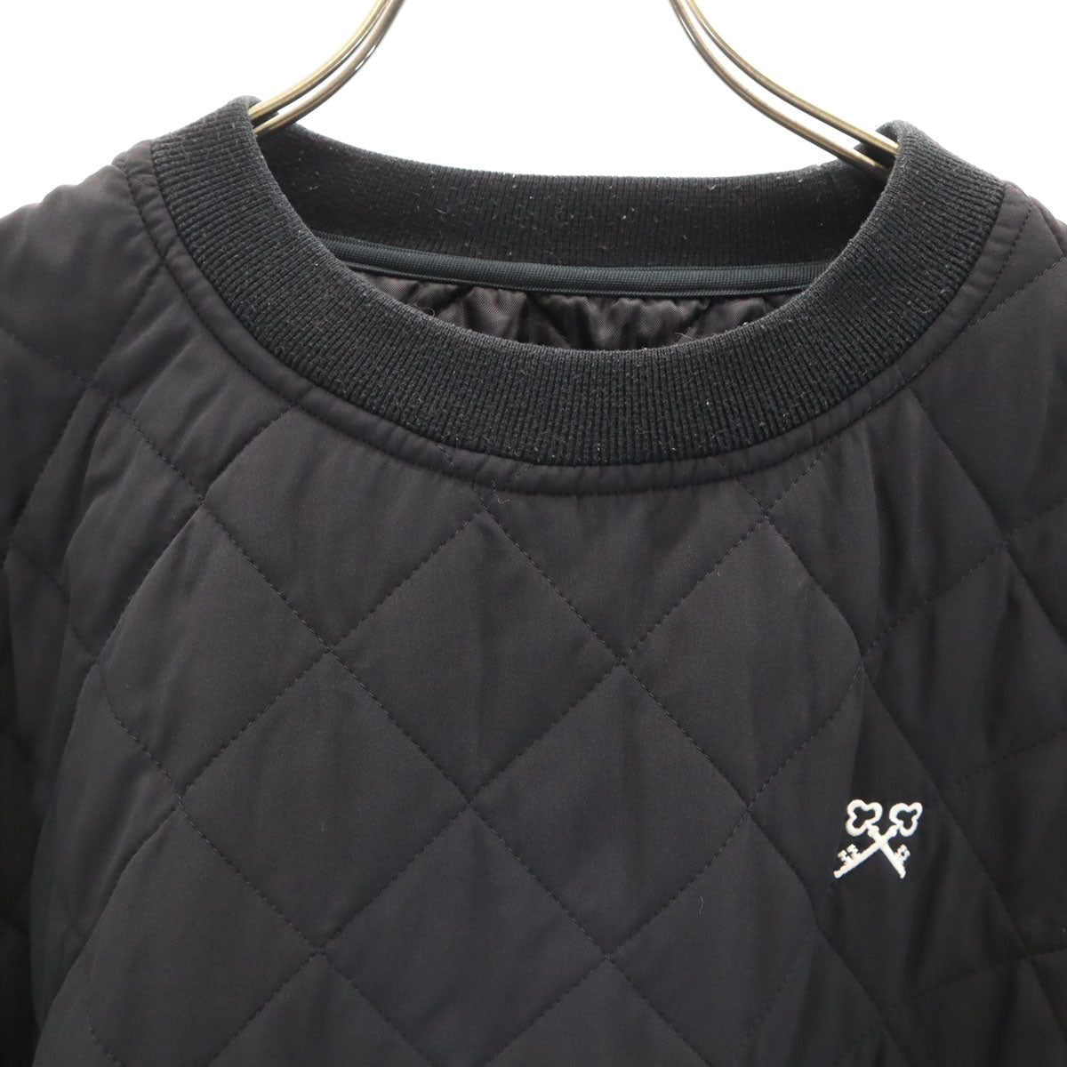 uniform experiment ユニフォームエクスペリメント キルティングジャケット 2 ブラック プルオーバースモック メンズ