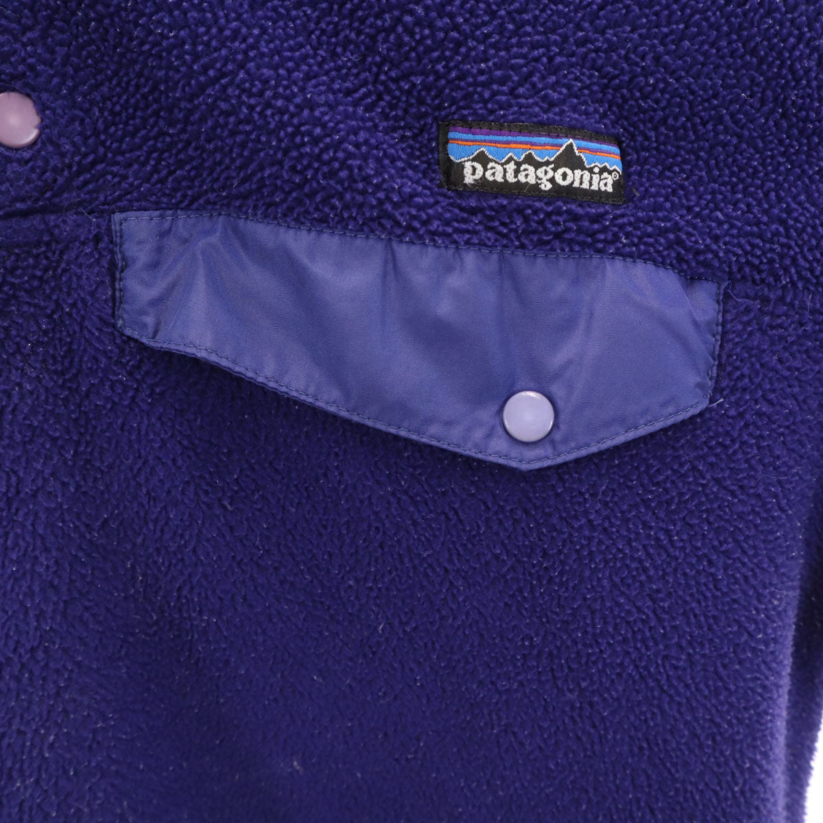 patagonia パタゴニア オールド フリースジャケット S パープル プル