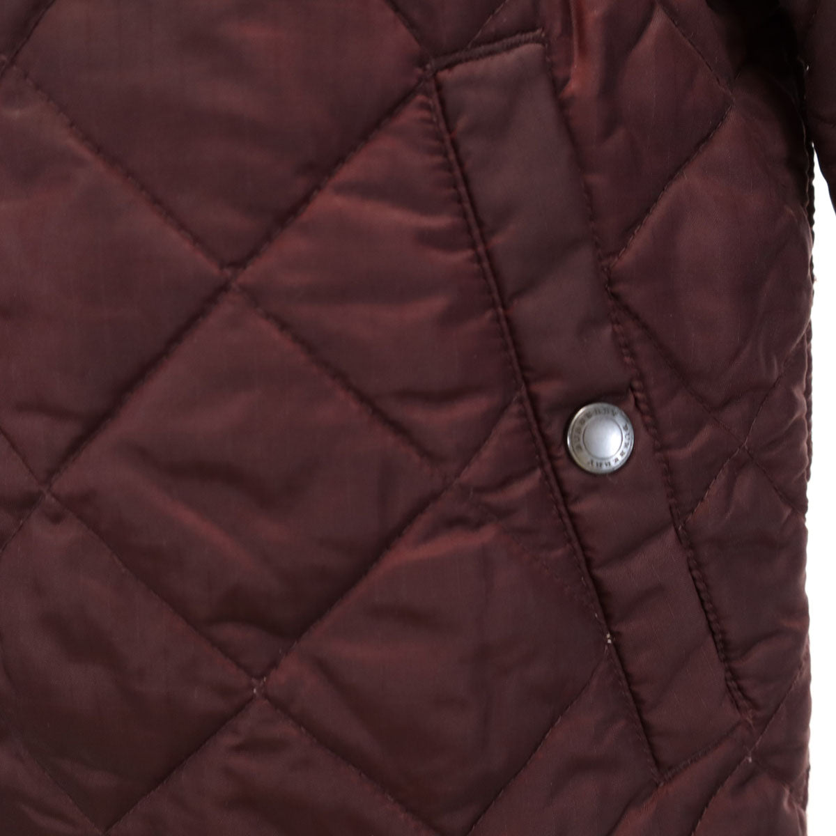 BURBERRY CHILDREN バーバリー チルドレン キルティングジャケット 12Y-152 ボルドー系 三陽商会 キッズ