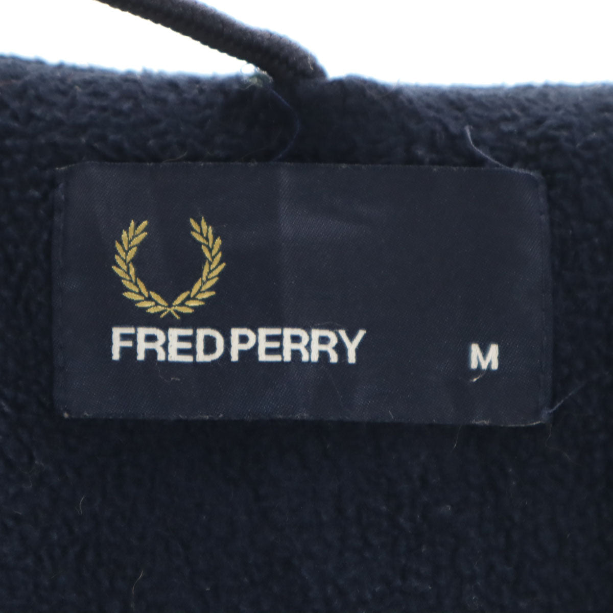 FRED PERRY フレッドペリー フーデット ジャケット M ネイビー系 メンズ