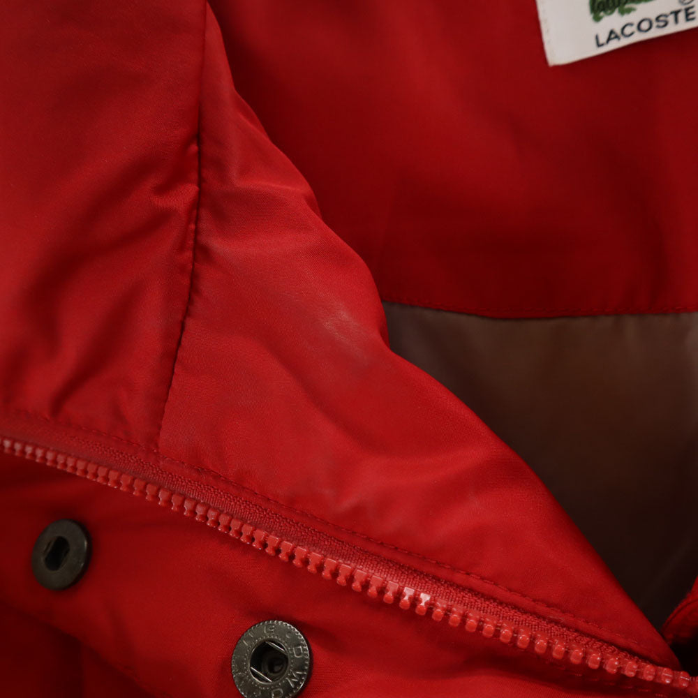 LACOSTE ラコステ ダウンジャケット 40 赤 レディース