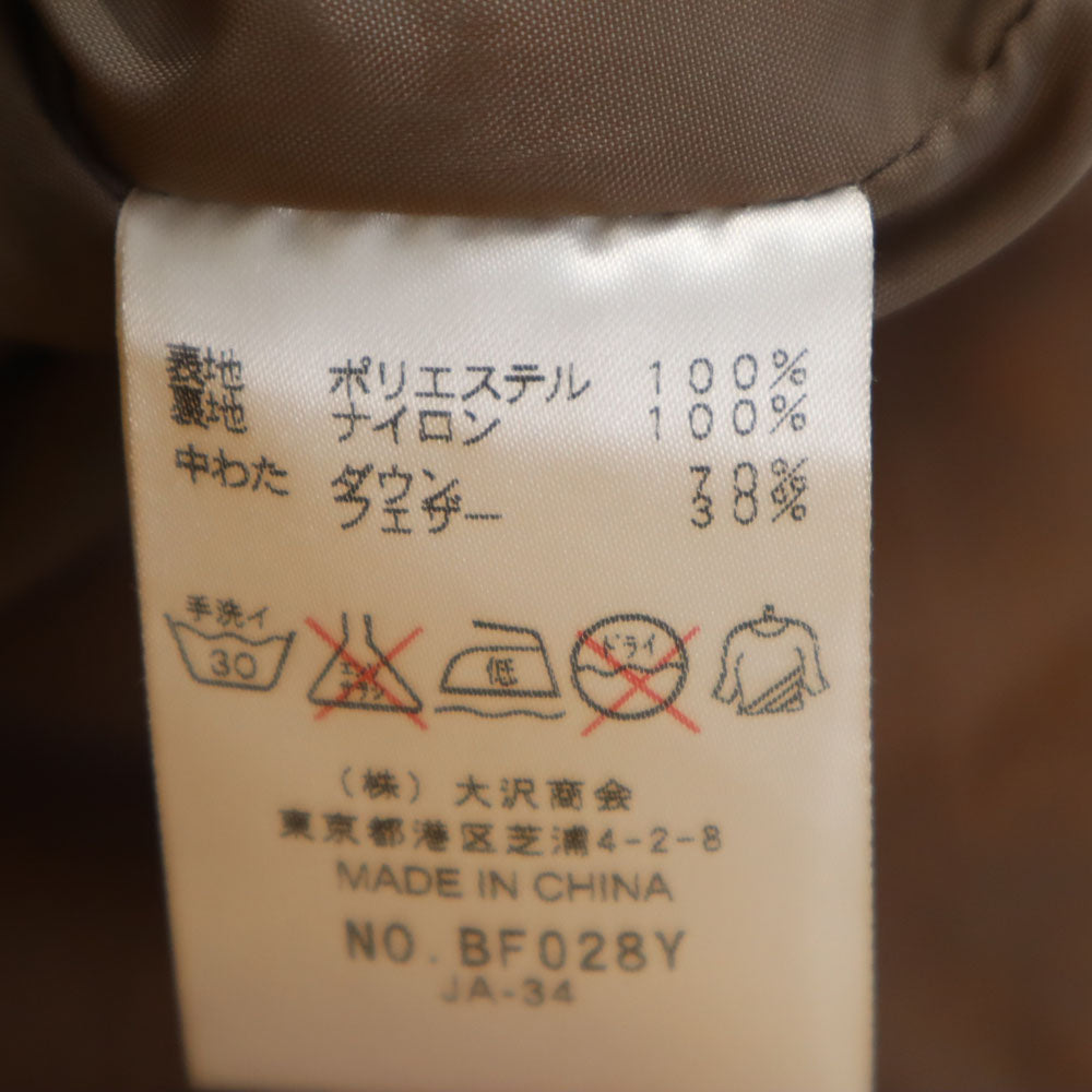 LACOSTE ラコステ ダウンジャケット 40 赤 レディース