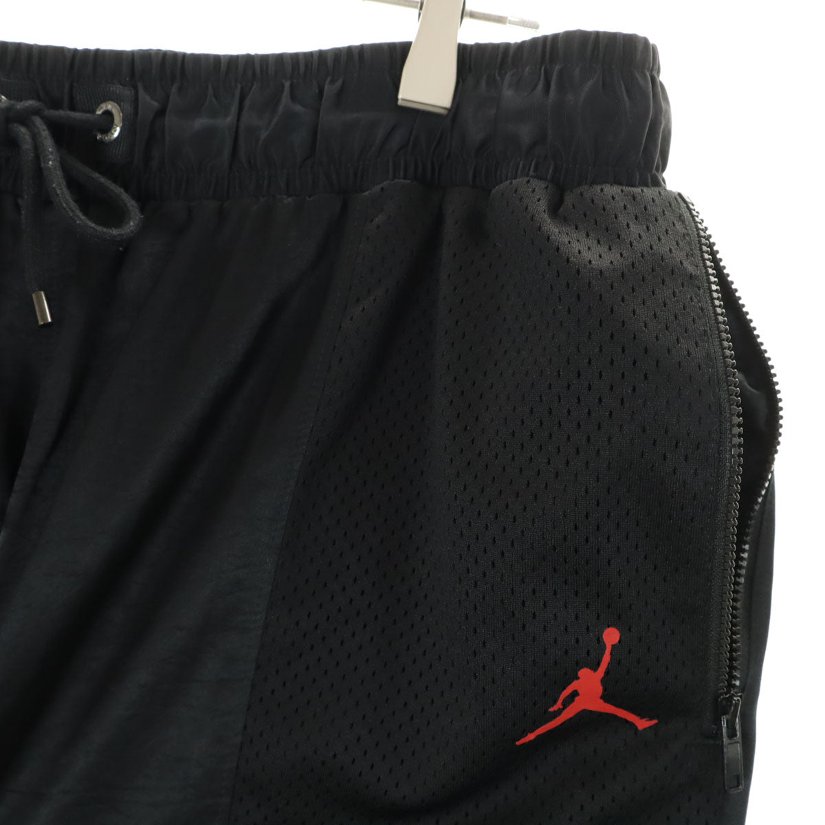 AIR JORDAN エアジョーダン メッシュ ジャケット 上下 セットアップ XL/L ブラック NIKE ナイキ メンズ