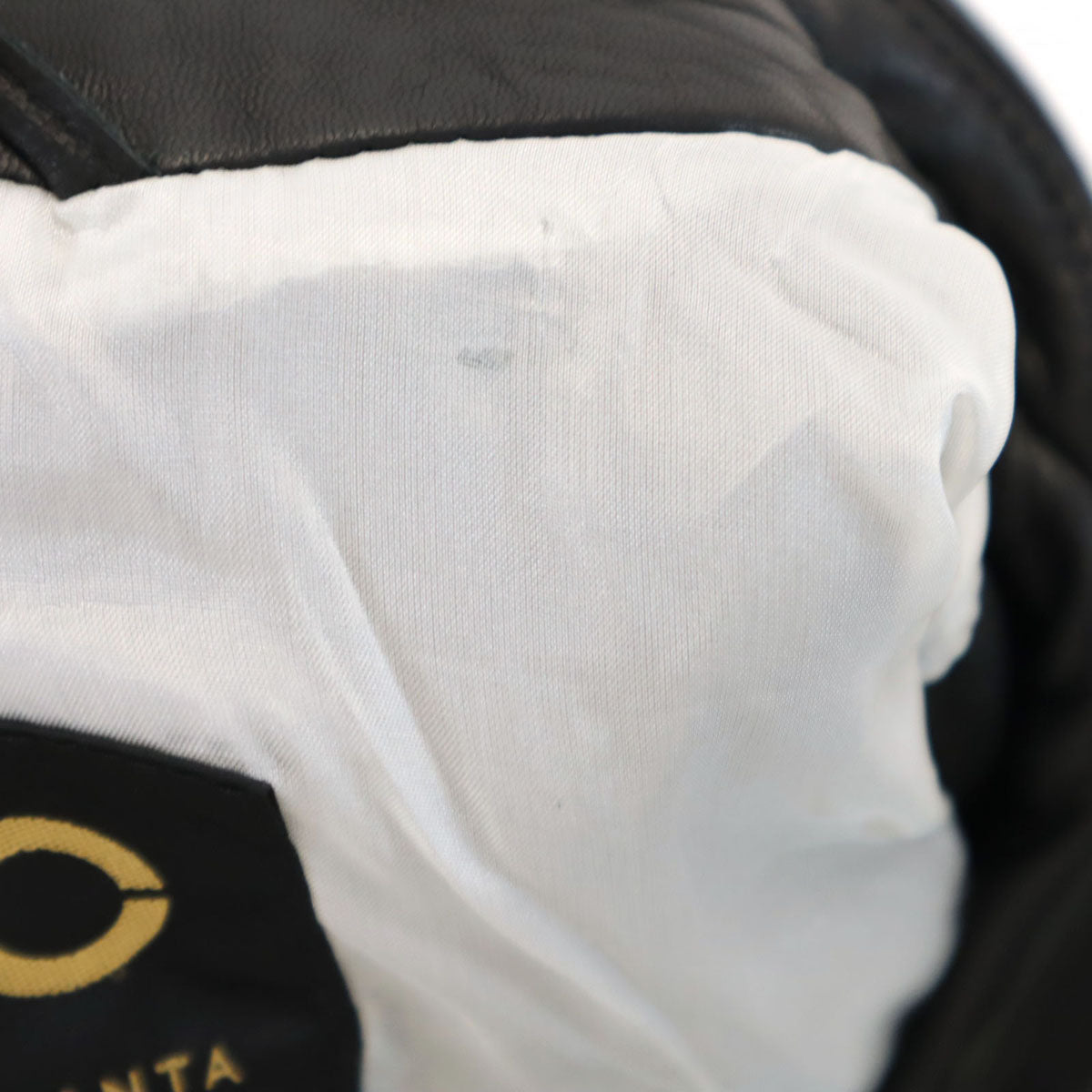 CINQUANTA チンクアンタ 未使用 イタリア製 レザー ダブルライダースジャケット 38 ブラック タグ付き レディース