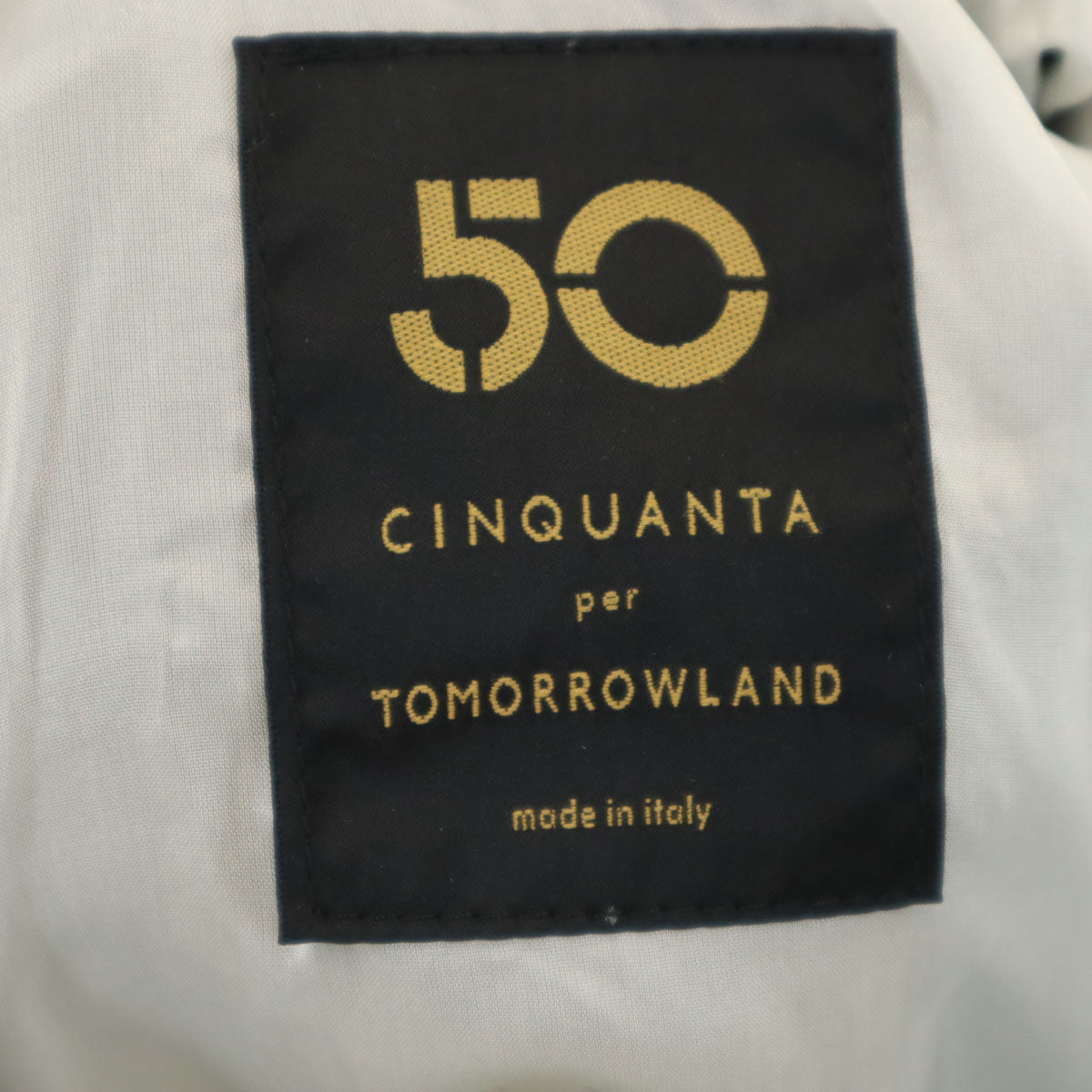 CINQUANTA チンクアンタ 未使用 イタリア製 レザー ダブルライダースジャケット 38 ブラック タグ付き レディース