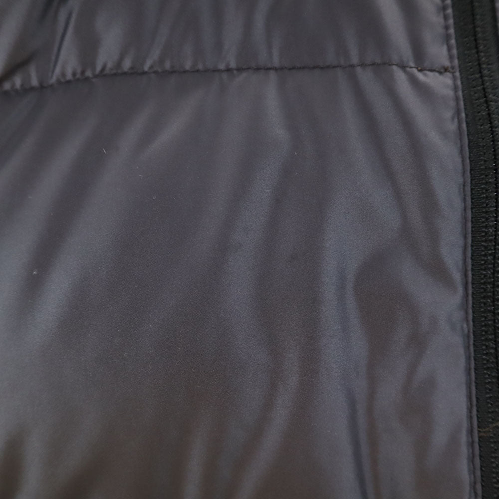 FIRSTDOWN ファーストダウン リバーシブル ダウンベスト L チャコールグレー メンズ