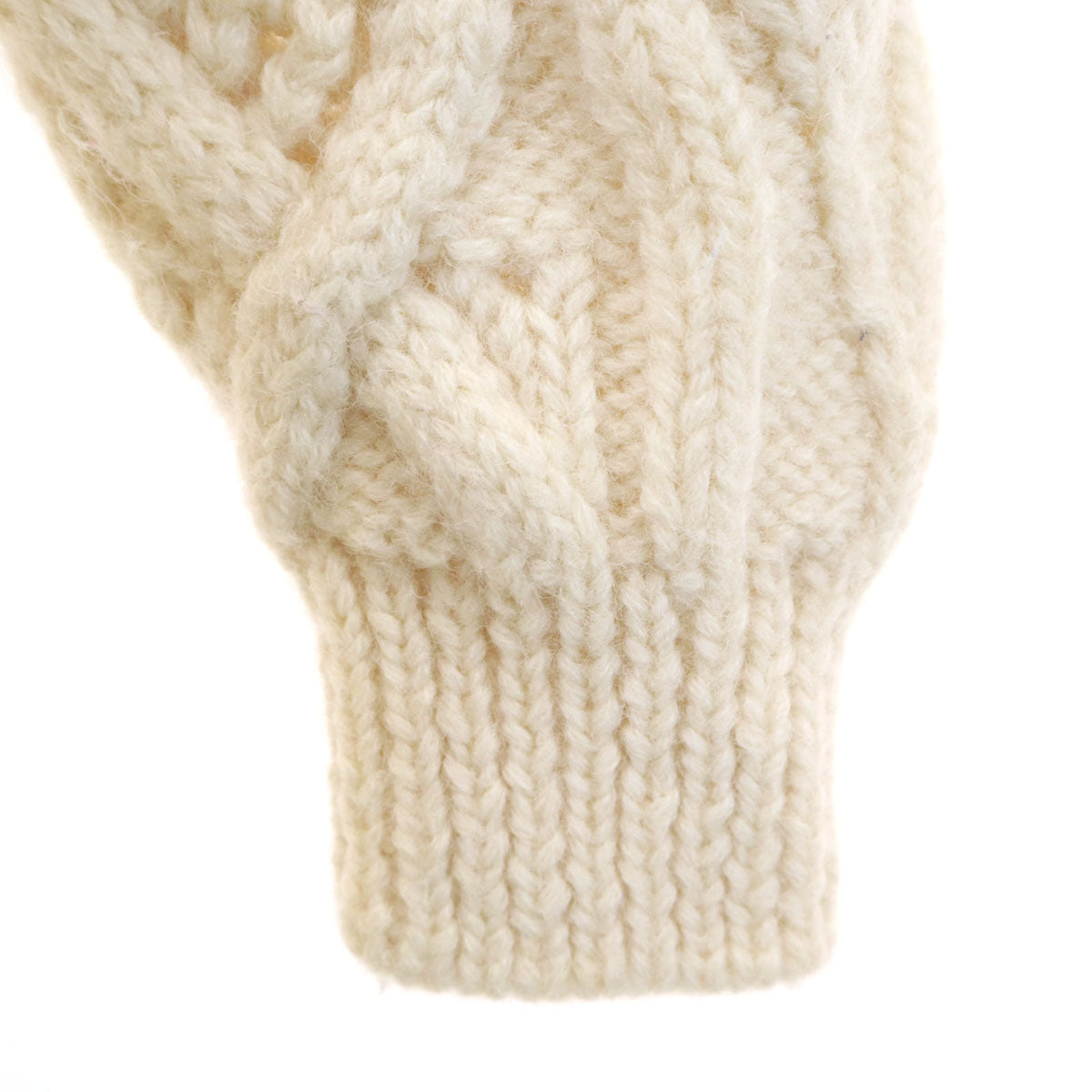 Brooks Brothers ブルックスブラザーズ 長袖 アラン編み セーター S 生成り ニット メンズ