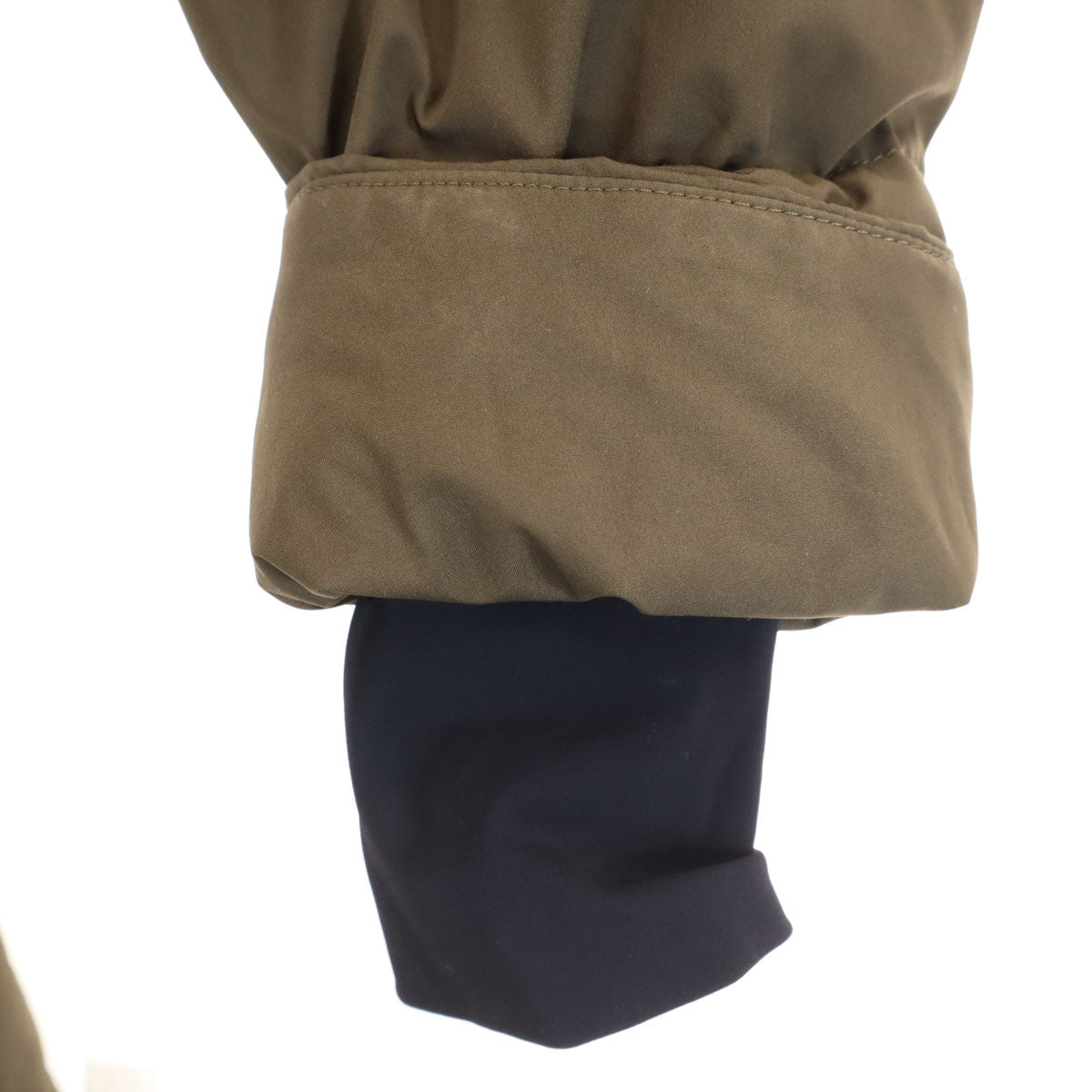 Herno ヘルノ ラミナー ダウンジャケット 48 カーキブラウン メンズ