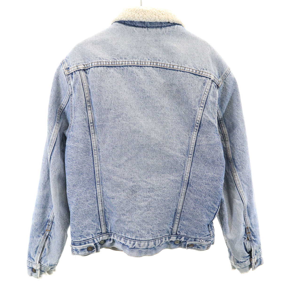 Levi's リーバイス 80s USA製 ヴィンテージ デニムジャケット 38R ブルー 裏ボア メンズ
