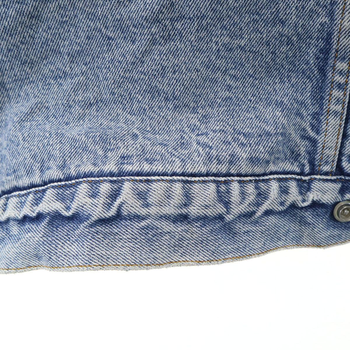 Levi's リーバイス 80s USA製 ヴィンテージ デニムジャケット 38R ブルー 裏ボア メンズ