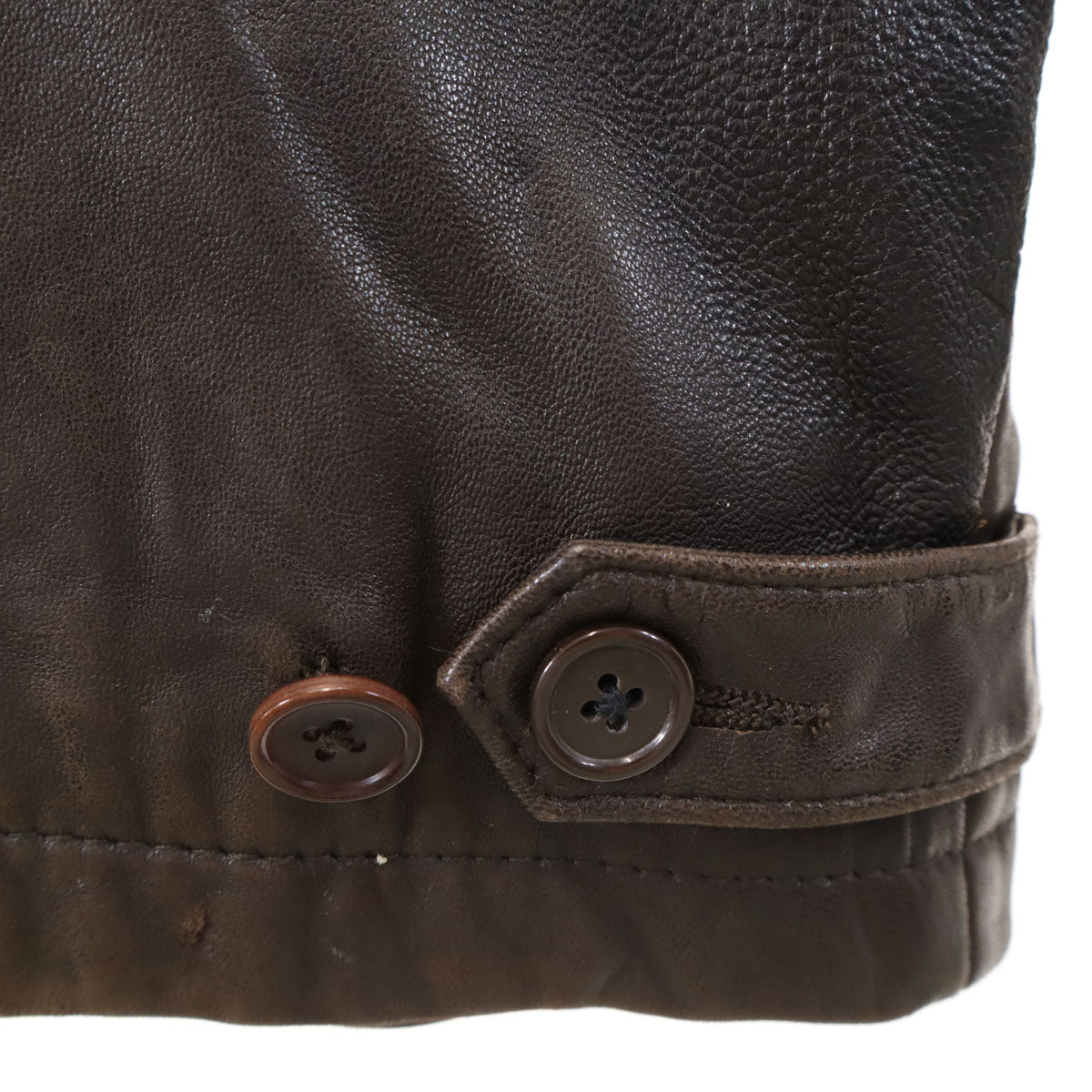 NAUTICA ノーティカ レザージャケット L ブラウン メンズ