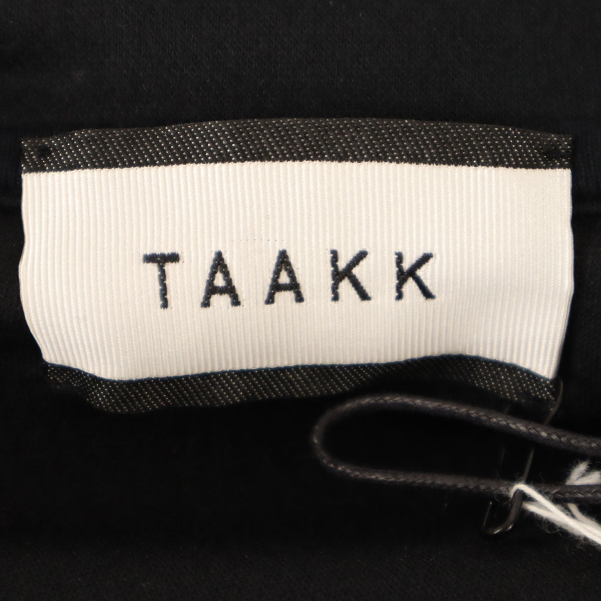 未使用 TAAKK ターク 日本製 長袖 スウェット 1 ブラック トレーナー メンズ