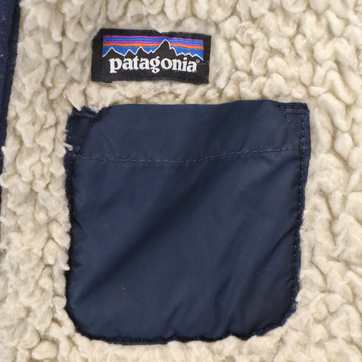 patagonia パタゴニア フリースジャケット 4T ベージュ系 アウトドア STY61025FA21 キッズ
