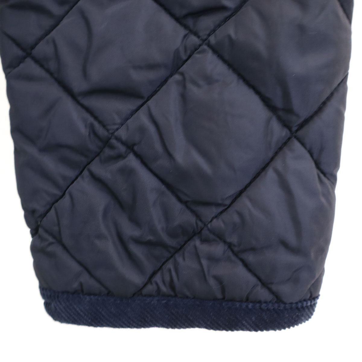 Barbour バブアー キルティング 中綿ジャケット 38 ネイビー メンズ