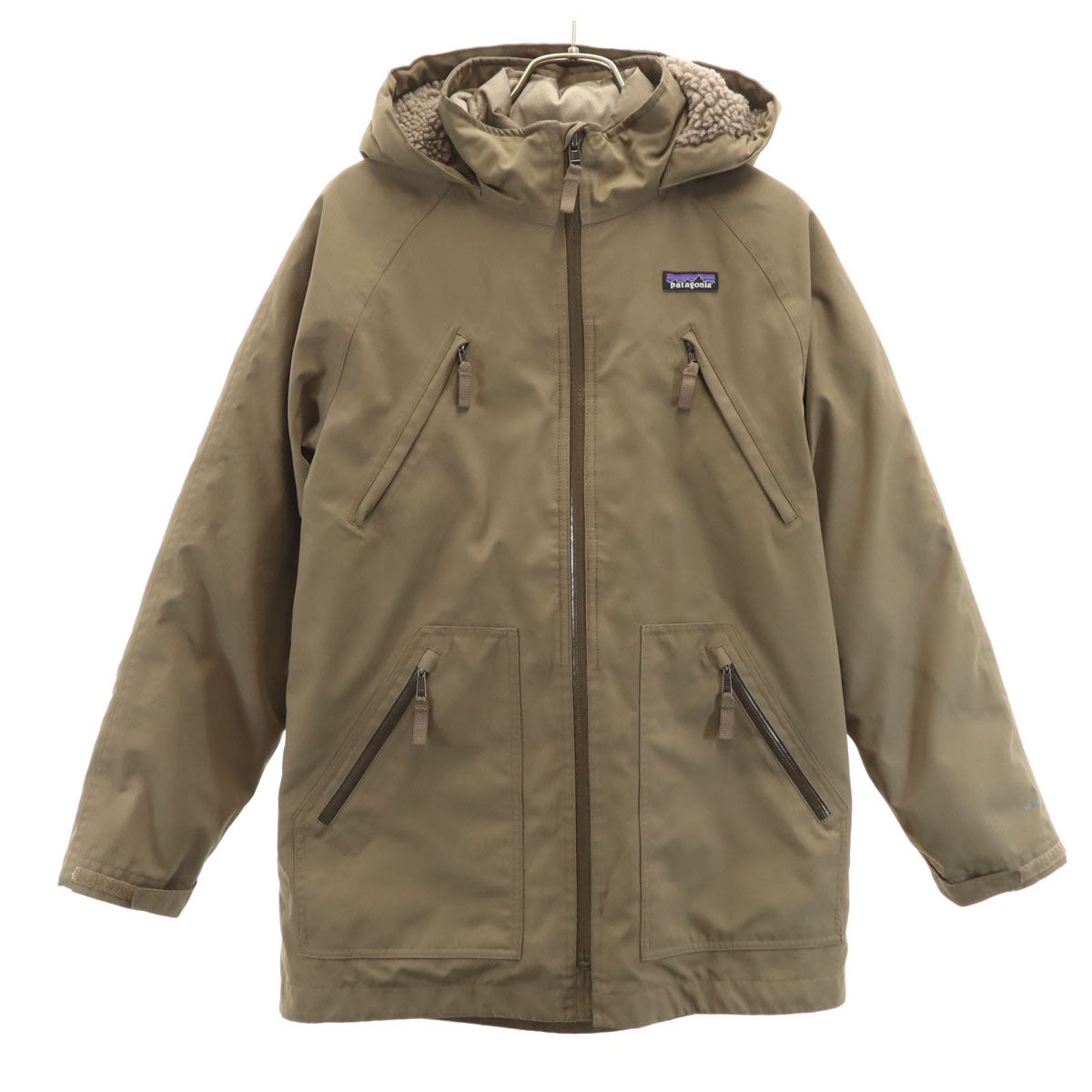 patagonia パタゴニア ボーイズ トレス スリーインワン ジャケット XL 14 アッシュブラウン 68025FA20 アウトドア ダウンライナー付き キッズ