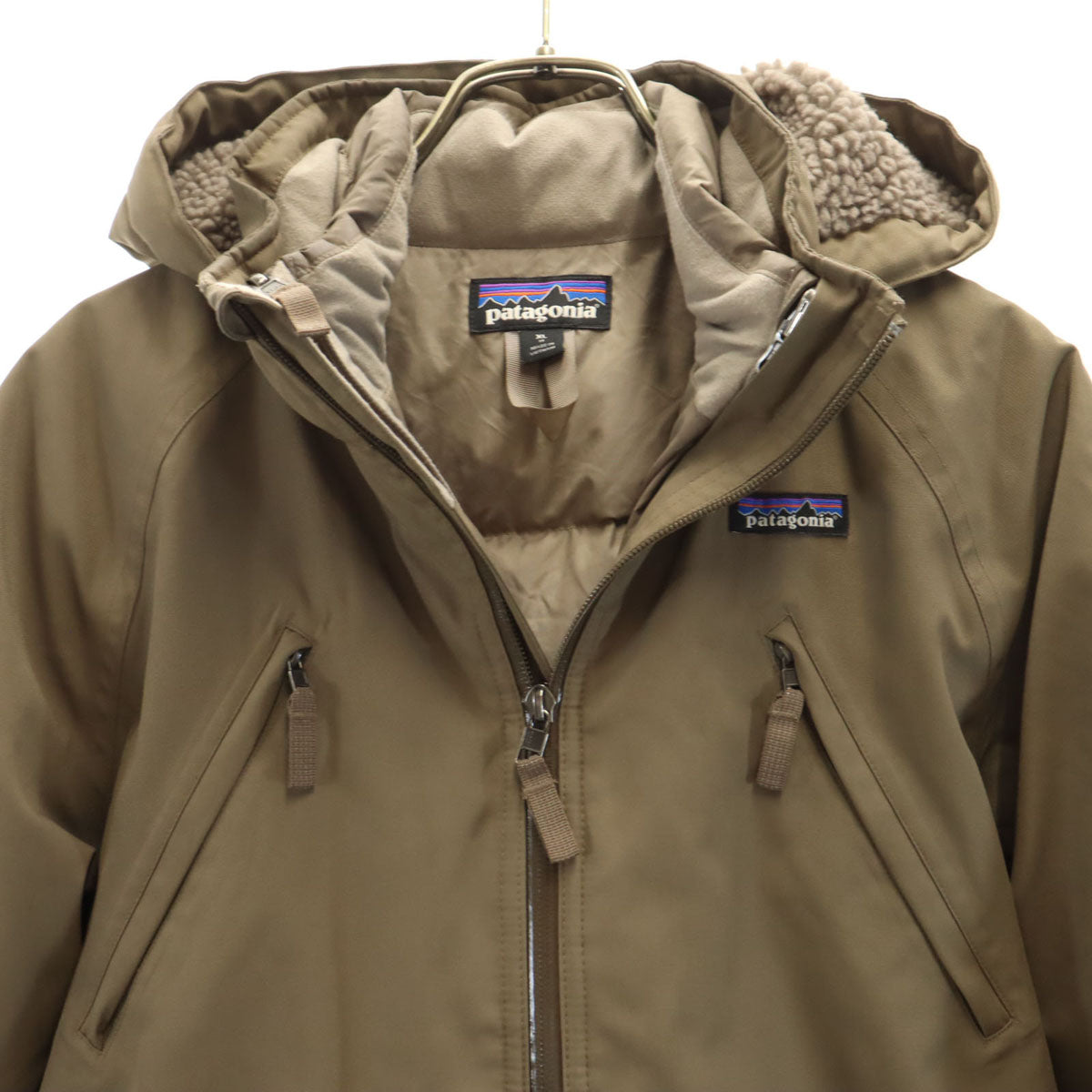 patagonia パタゴニア ボーイズ トレス スリーインワン ジャケット XL 14 アッシュブラウン 68025FA20 アウトドア ダウンライナー付き キッズ