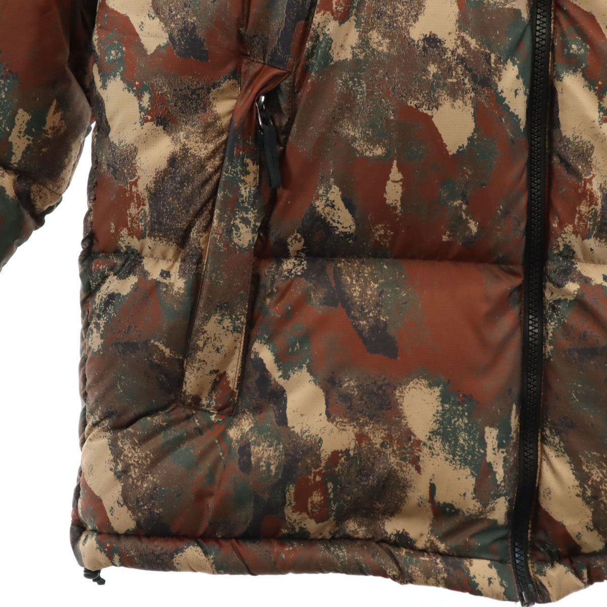 未使用 THE NORTH FACE ノースフェイス ノベルティー ヌプシ ダウンジャケット XL ブラウン ND92336R アウトドア ポケッタブル メンズ