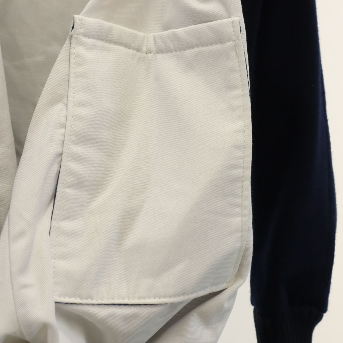 未使用 SKOOKUM スクーカム USA製 メルトン コート 32 ネイビー レディース