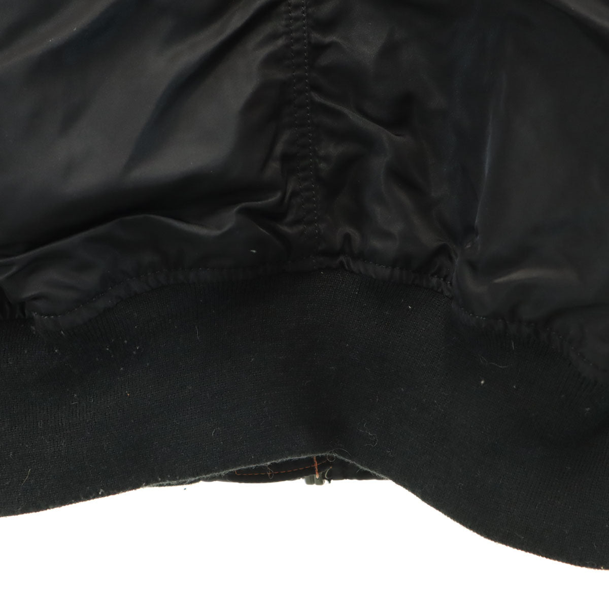 ALPHA INDUSTRIES INC アルファインダストリーズ フライトジャケット L ブラック メンズ