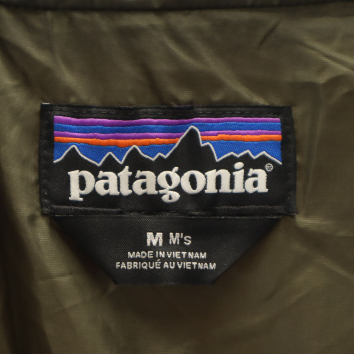 patagonia パタゴニア ナノパフ ジャケット M カーキ アウトドア STY84212FA22 メンズ