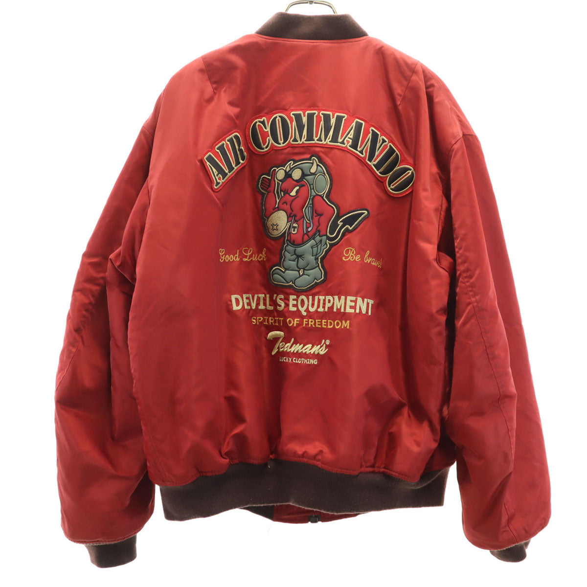 TEDMAN テッドマン フライトジャケット 46 レッド メンズ
