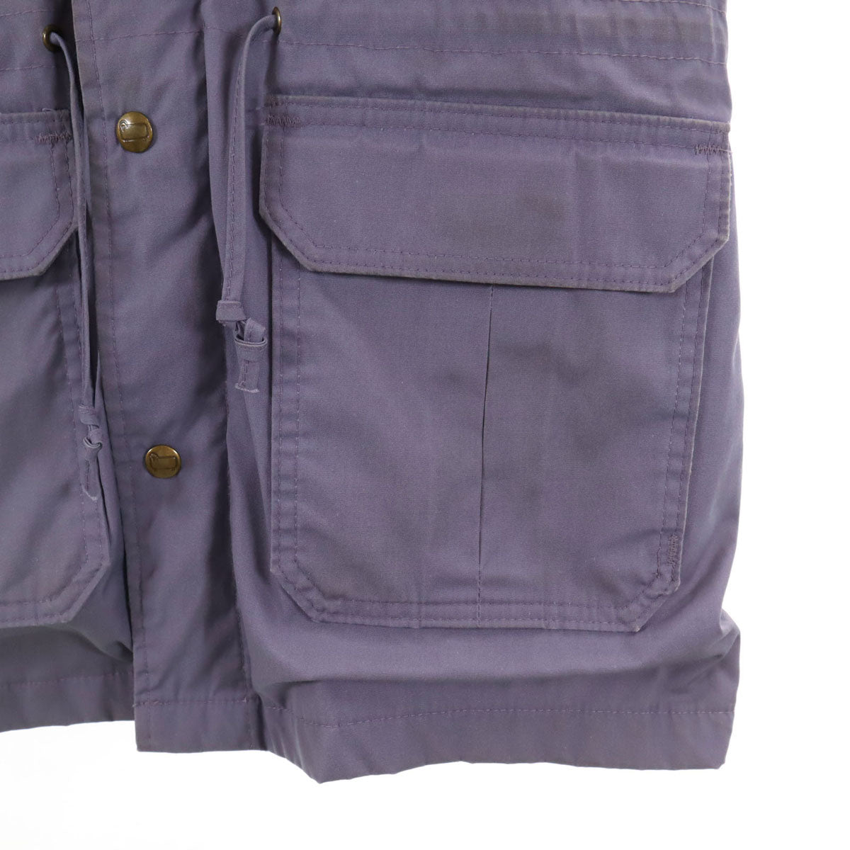 WOOLRICH WOMAN ウールリッチウーマン 70s USA製 ヴィンテージ 白タグ ジャケット S パープルグレー レディース