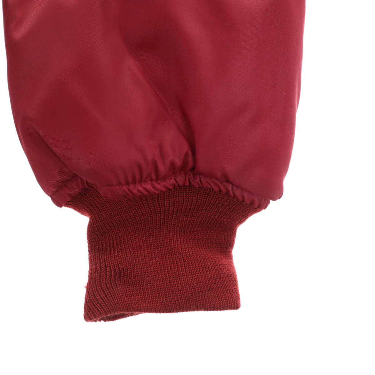 H_agen-Dazs ハーゲンダッツ スタッフ ブルゾン レッド系 中綿 企業モノ メンズ