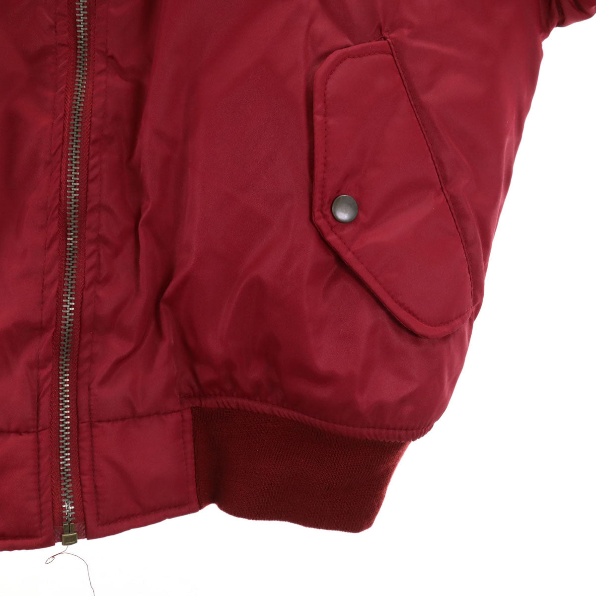 H_agen-Dazs ハーゲンダッツ スタッフ ブルゾン レッド系 中綿 企業モノ メンズ