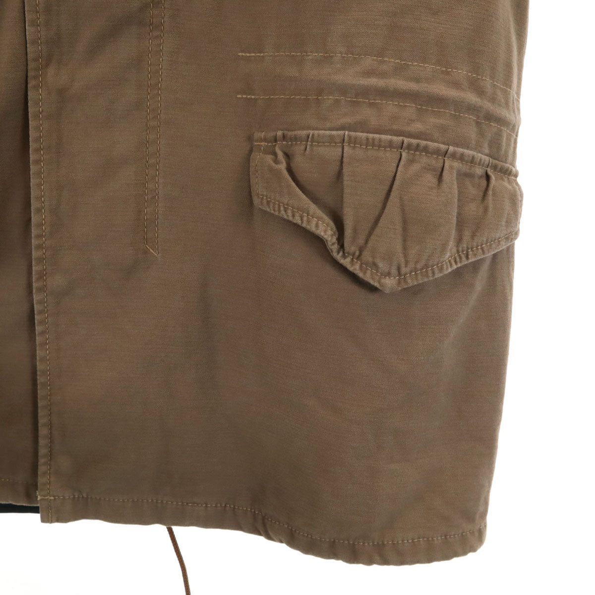 未使用 ALPHA INDUSTRIES INC アルファインダストリーズ フライトジャケット L カーキベージュ ライナー付き メンズ